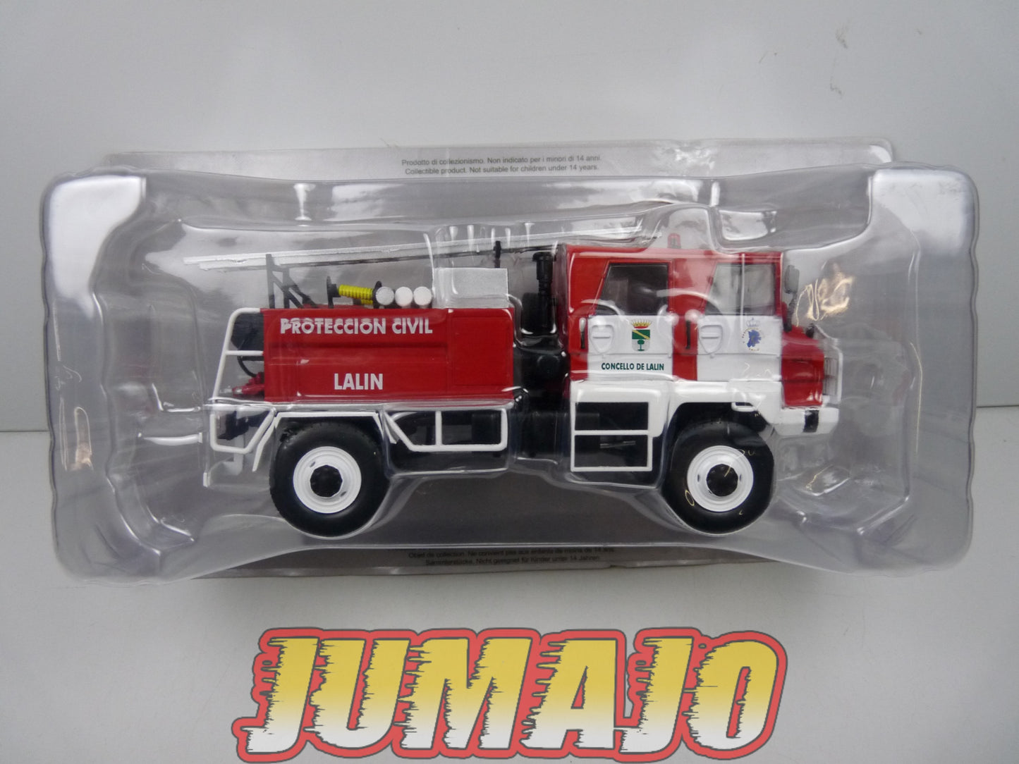 CPF80 Camion 1/43 Hachette IXO Pompiers : PEGASO 3046 4x4 Espagne 1984