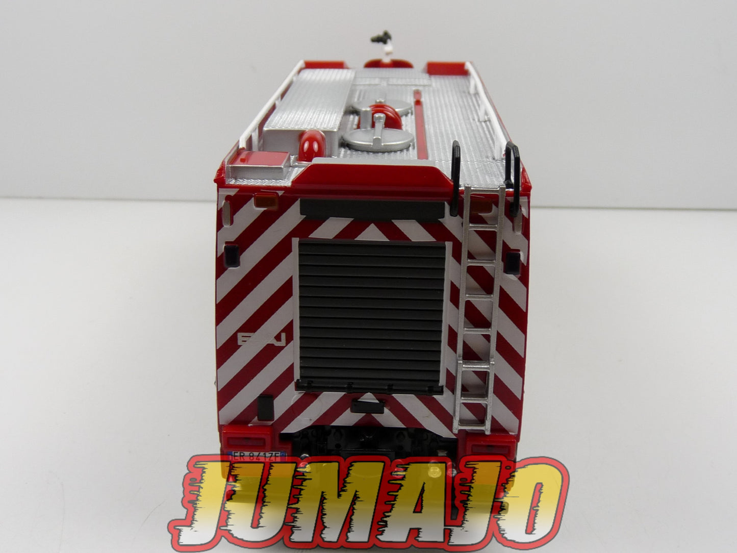CPI1,2,3,4 LOT 4 camions POMPIER 1/43 Hachettes OM 150, Seagrave, Man, Iveco magirus