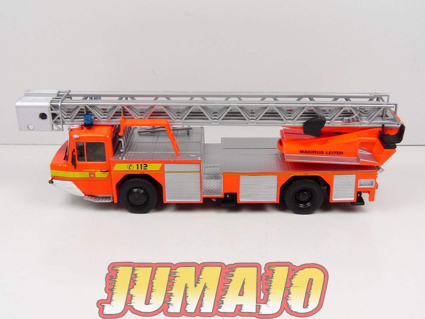 CPI1,2,3,4 LOT 4 camions POMPIER 1/43 Hachettes OM 150, Seagrave, Man, Iveco magirus