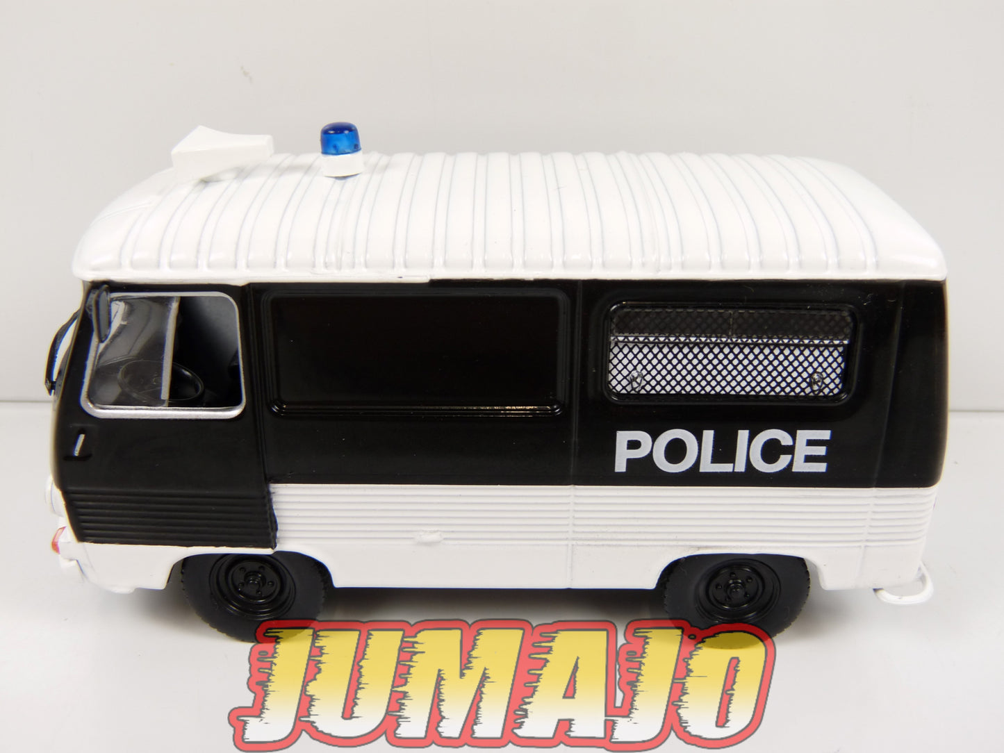 DIO14 Voiture + diorama 1/43 IXO : métiers de france Peugeot J7 Police commissariat