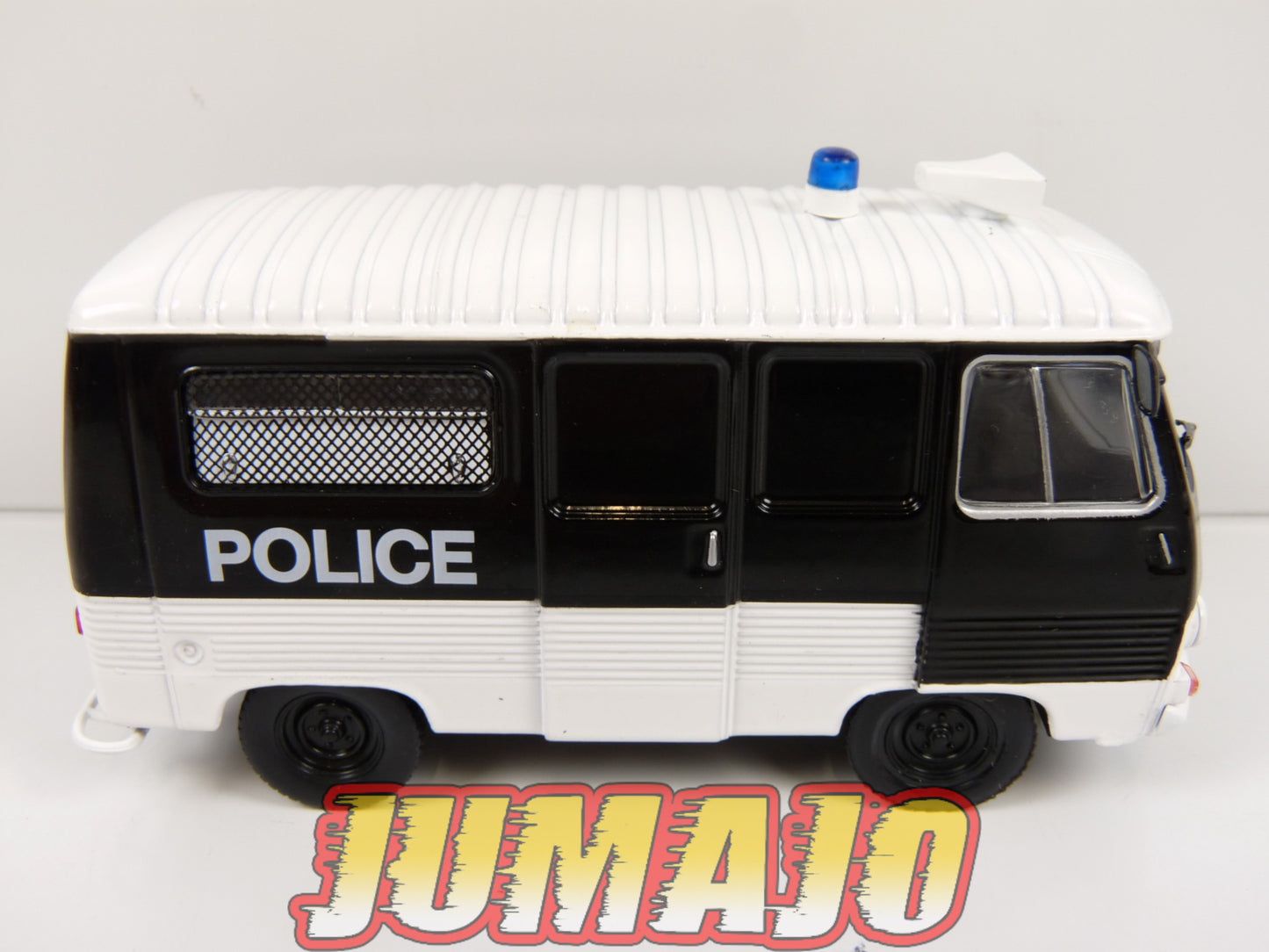 DIO14 Voiture + diorama 1/43 IXO : métiers de france Peugeot J7 Police commissariat