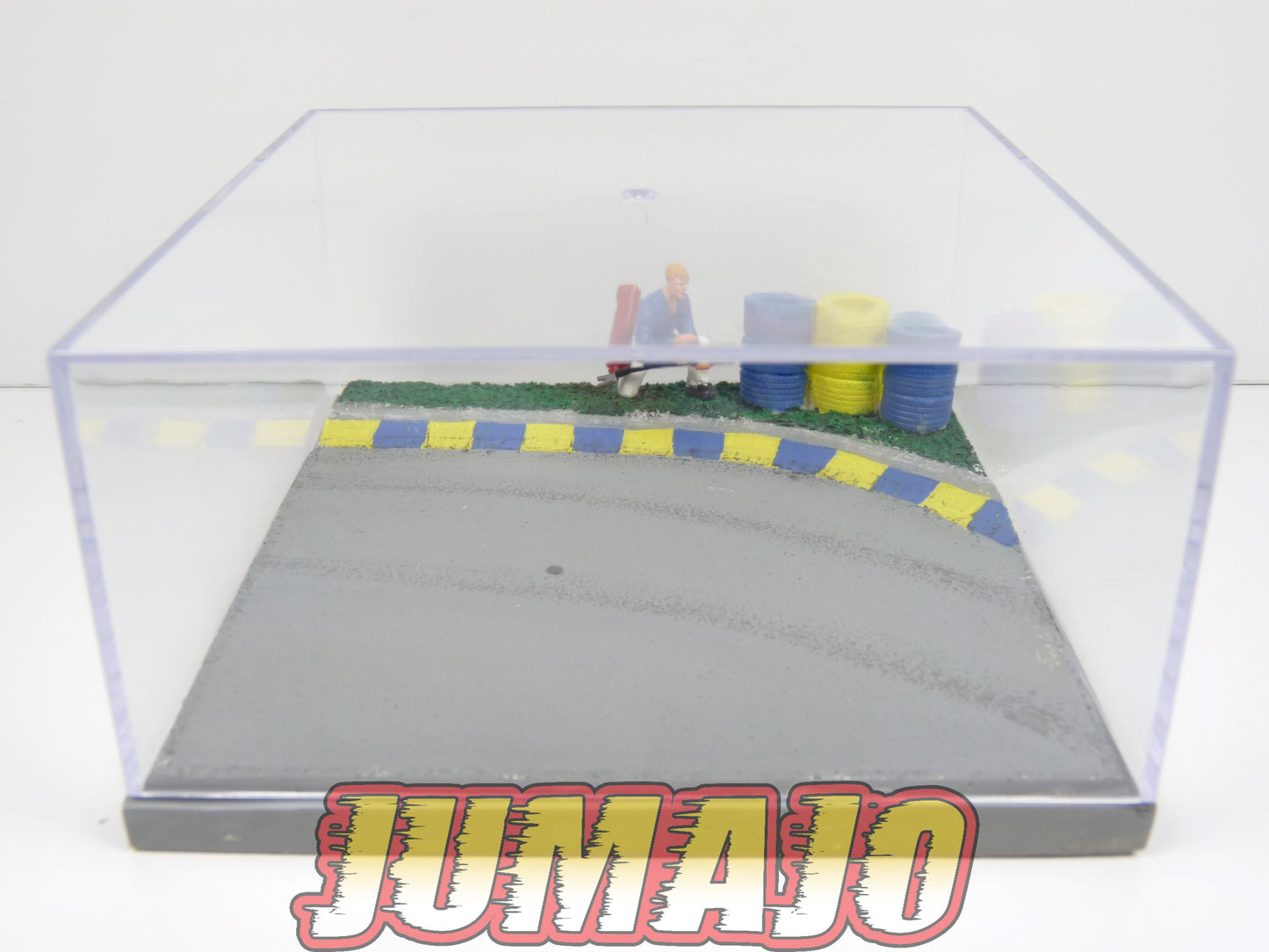 DIO12 Boîte vitrine Diorama Circuit 13 cm x 13 cm