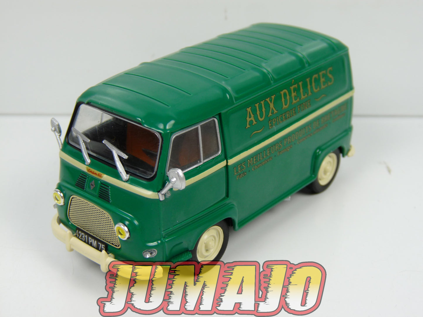 DIO6 Voiture + diorama 1/43 IXO : métiers de france Renault Estafette épicerie fine