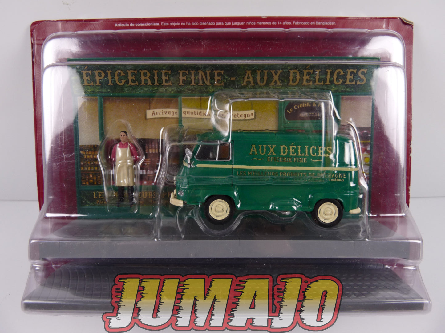 DIO6 Voiture + diorama 1/43 IXO : métiers de france Renault Estafette épicerie fine