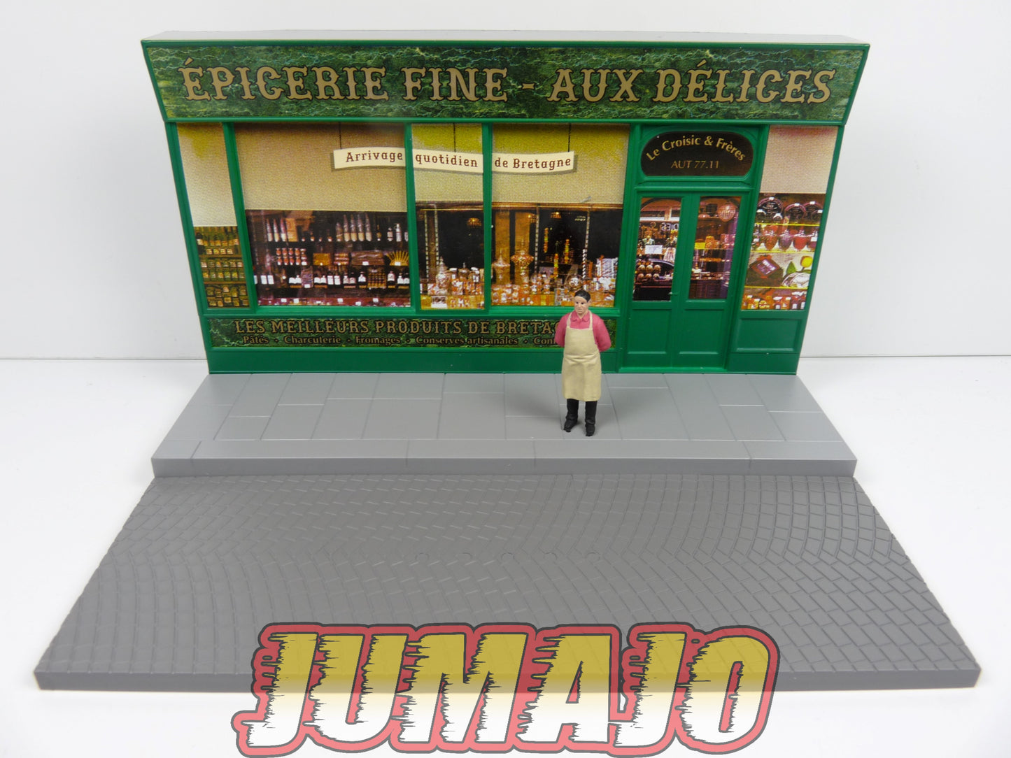 DIO6 Voiture + diorama 1/43 IXO : métiers de france Renault Estafette épicerie fine