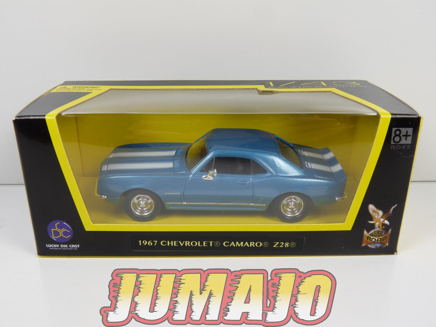 DIV35 voiture 1/43 ROAD SIGNATURE : Chevrolet Camarro Z28 Bleu