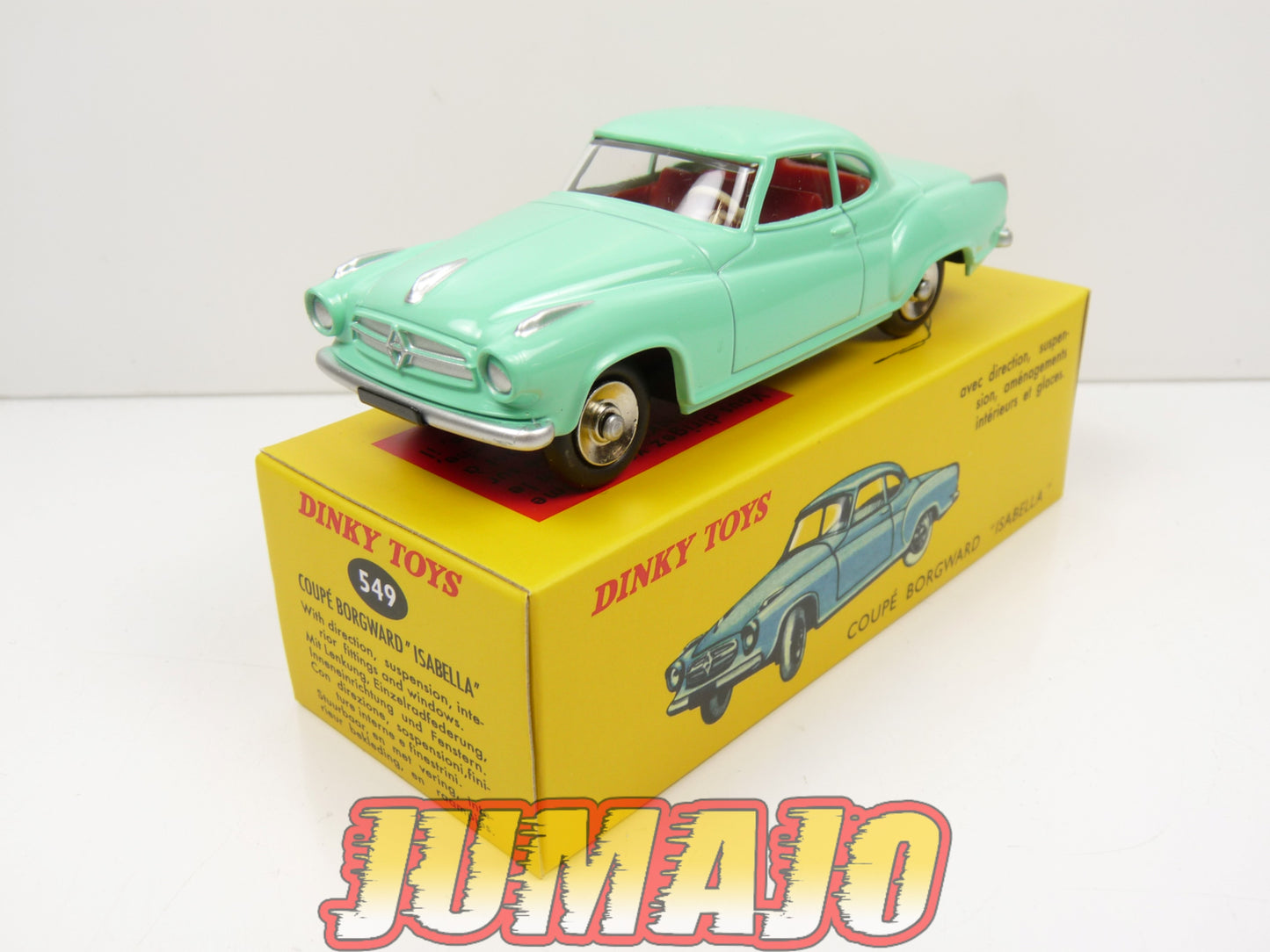 DT226 Voiture 1/43 réédition DINKY TOYS DeAgostini : BORGWARD Isabella Coupé 549