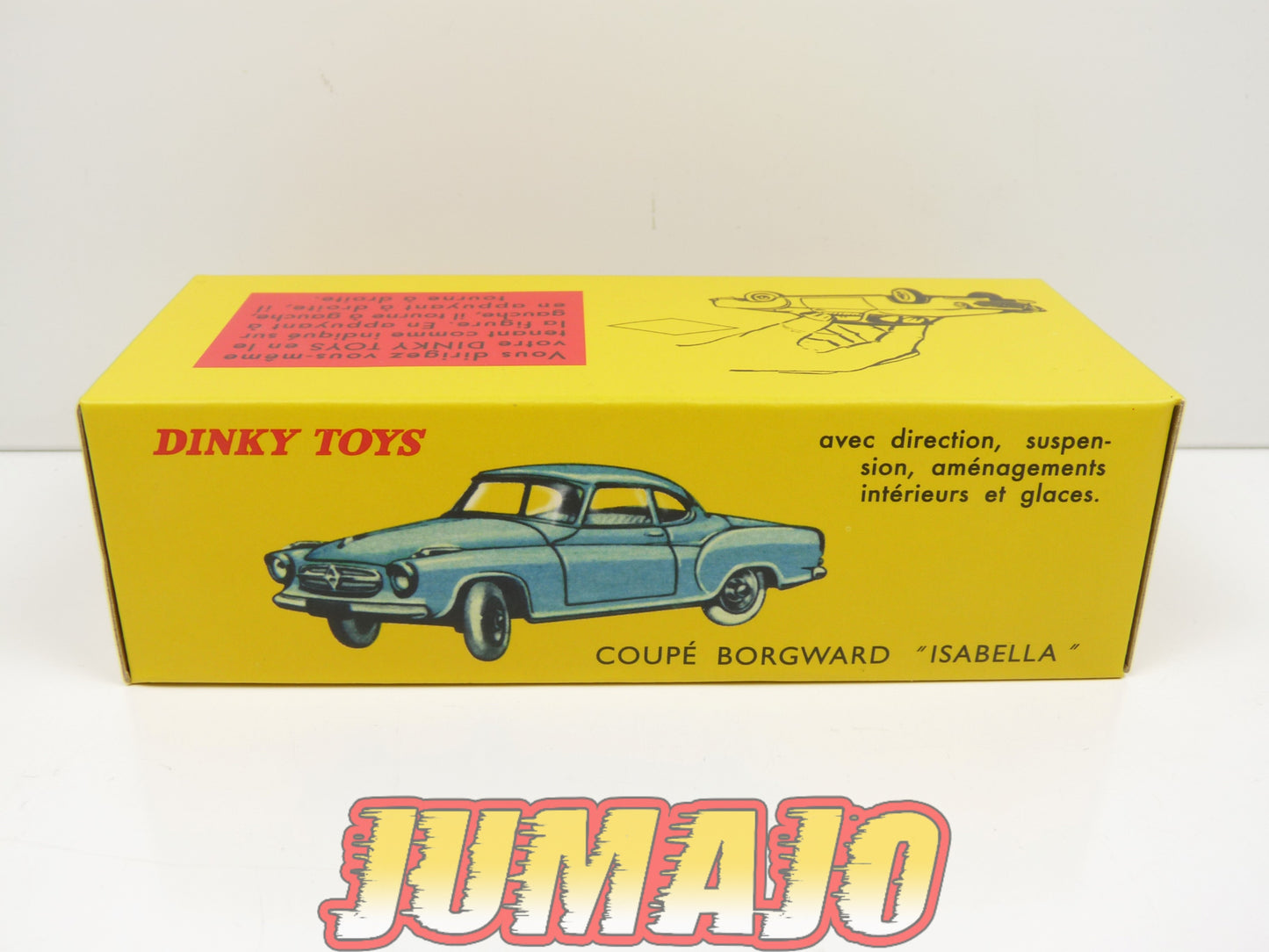 DT226 Voiture 1/43 réédition DINKY TOYS DeAgostini : BORGWARD Isabella Coupé 549