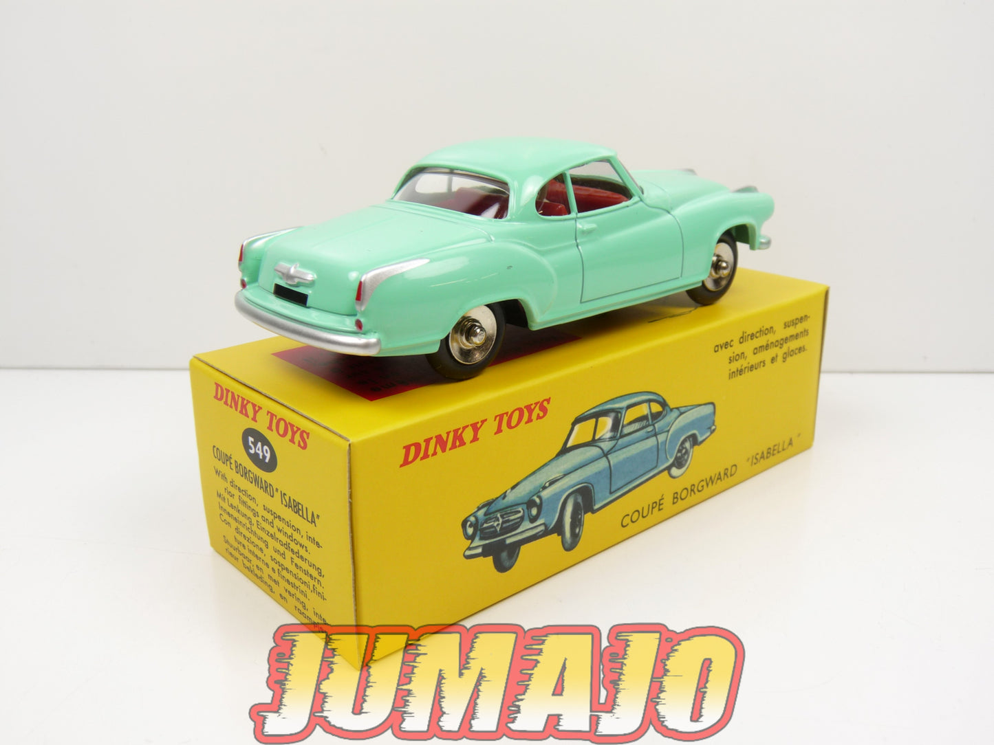 DT226 Voiture 1/43 réédition DINKY TOYS DeAgostini : BORGWARD Isabella Coupé 549