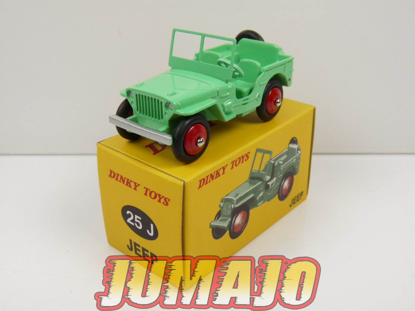 DT229 Voiture 1/43 réédition DINKY TOYS DeAgostini : JEEP 25J