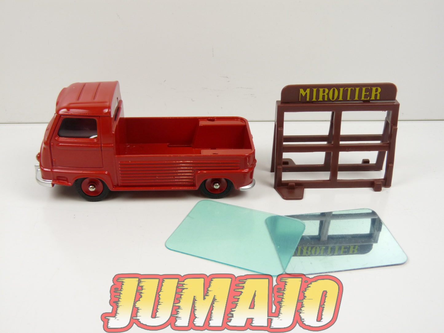 DT245 1/43 réédition DINKY TOYS DeAgostini : RENAULT Estafette Miroitier rouge 564