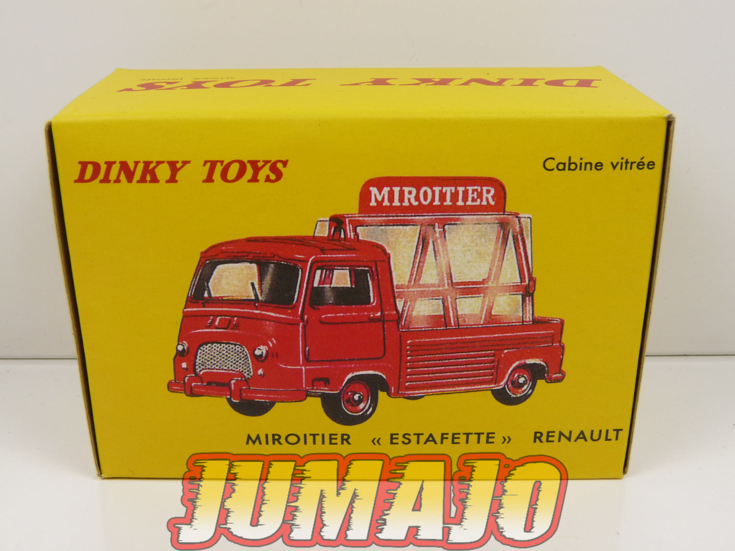 DT245 1/43 réédition DINKY TOYS DeAgostini : RENAULT Estafette Miroitier rouge 564
