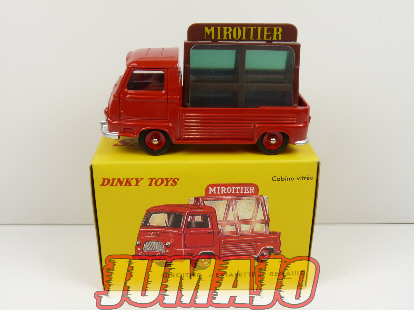 DT245 1/43 réédition DINKY TOYS DeAgostini : RENAULT Estafette Miroitier rouge 564
