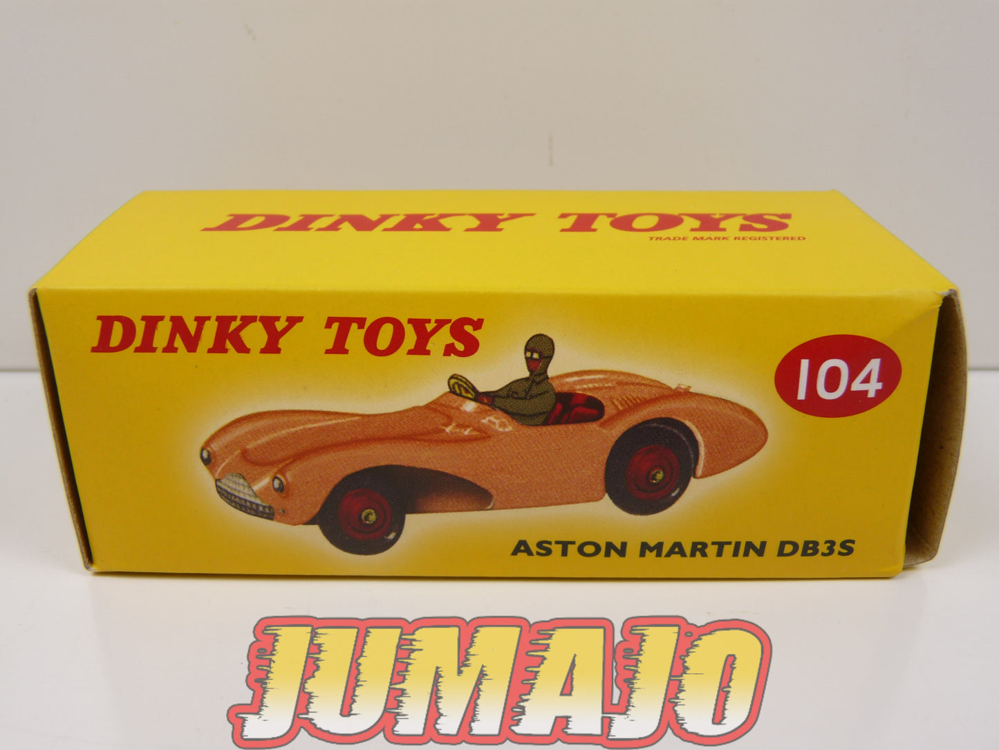 DT247 1/43 réédition DINKY TOYS DeAgostini : ASTON MARTIN DB3S Bleu 104