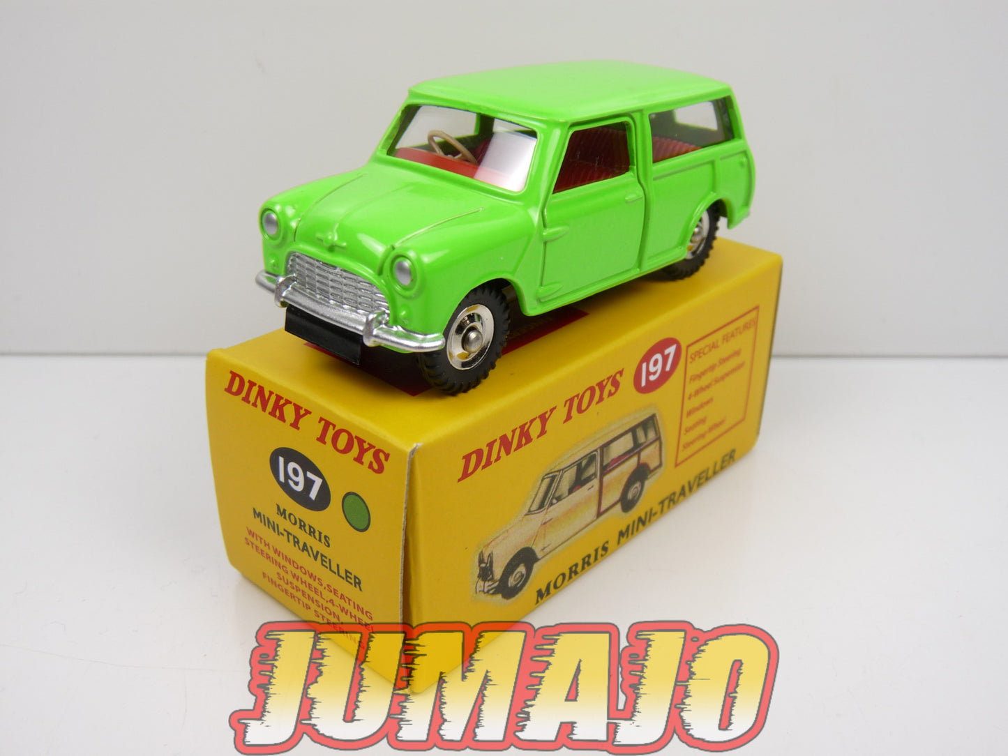 DT251 Voiture 1/43 réédition DINKY TOYS DeAgostini : MORRIS Mini-traveller 197