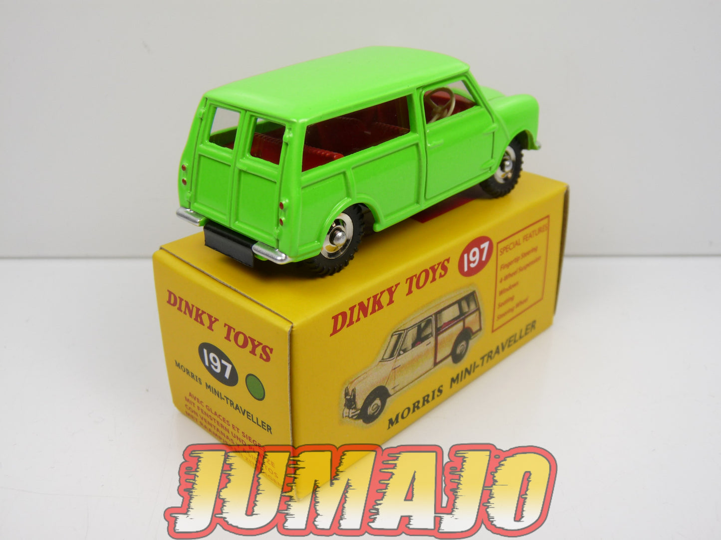 DT251 Voiture 1/43 réédition DINKY TOYS DeAgostini : MORRIS Mini-traveller 197