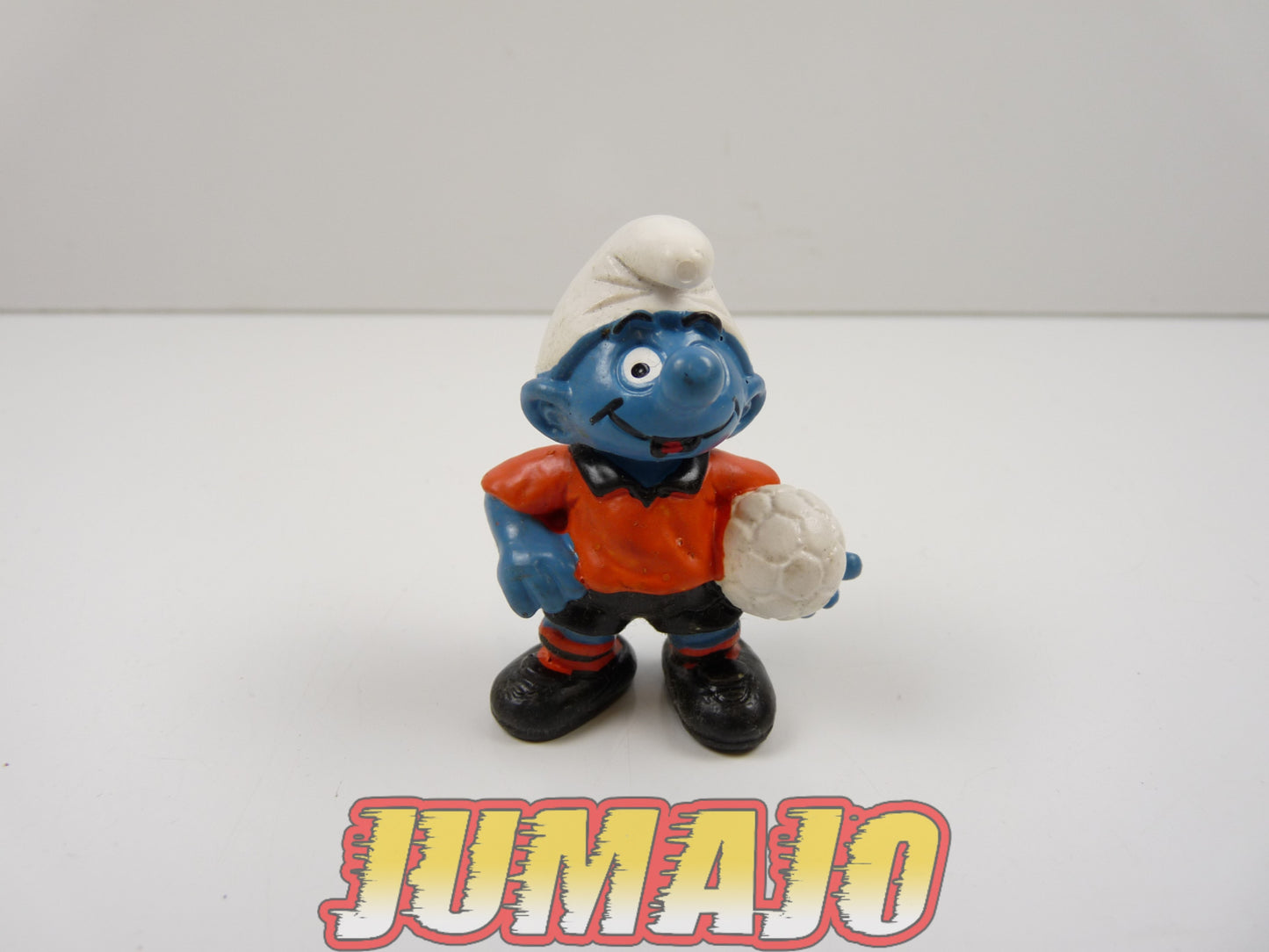 FIG119D lot 1 figurine PVC Schleich Schtroumpf schlump smurf JOUEUR DE FOOT PAYS-BAS NL
