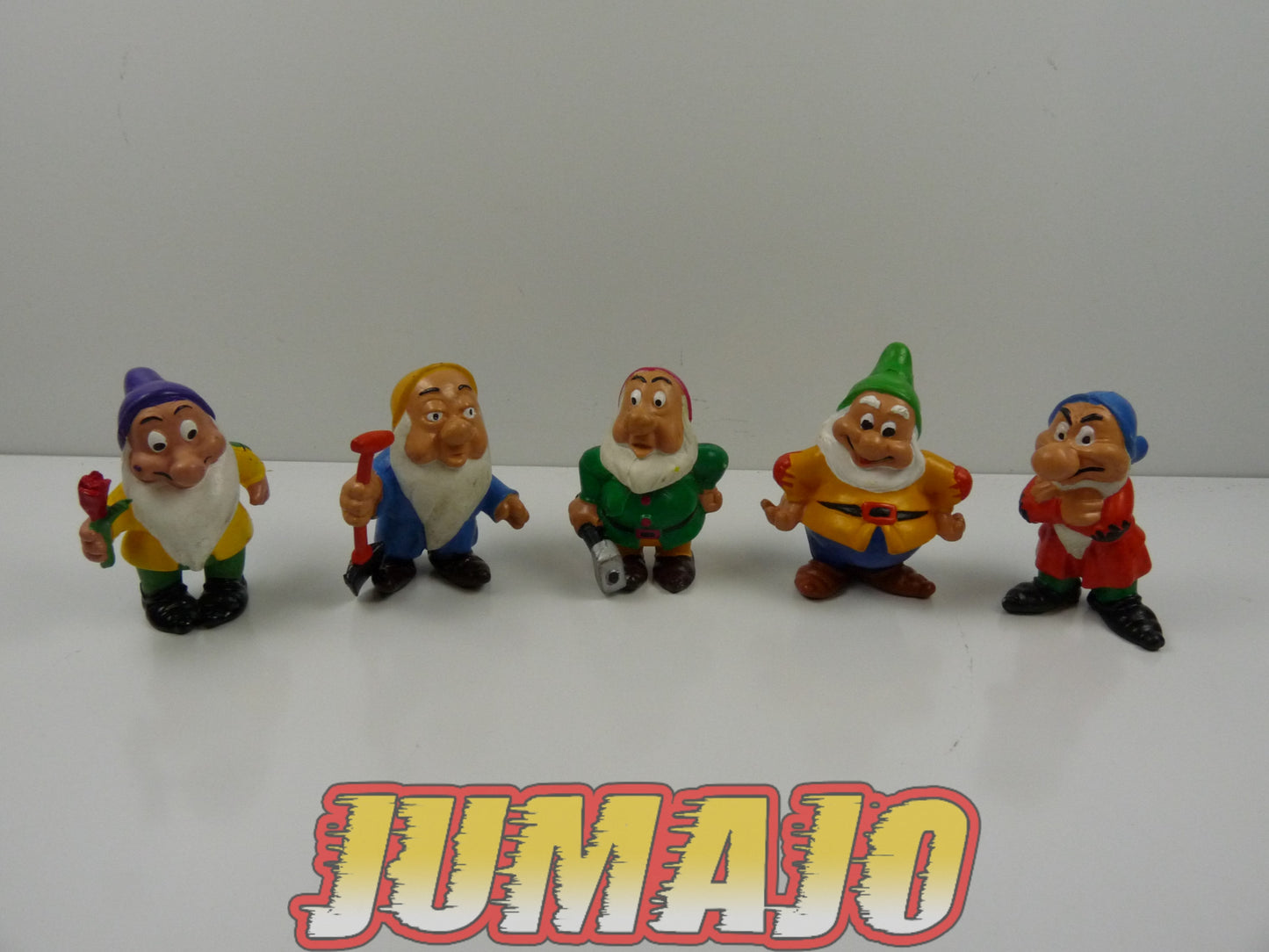 FIG4 lot 5 figurines PVC Comic spain : Walt Disney Blanche Neige Snow White