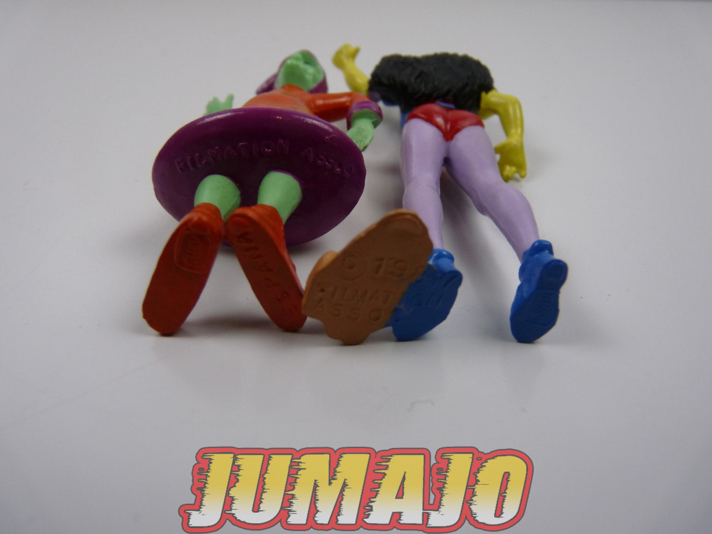FIG55 lot 4 figurines PVC Hanna Barbera YOLANDA : Ghost Busters SOS Fantôme