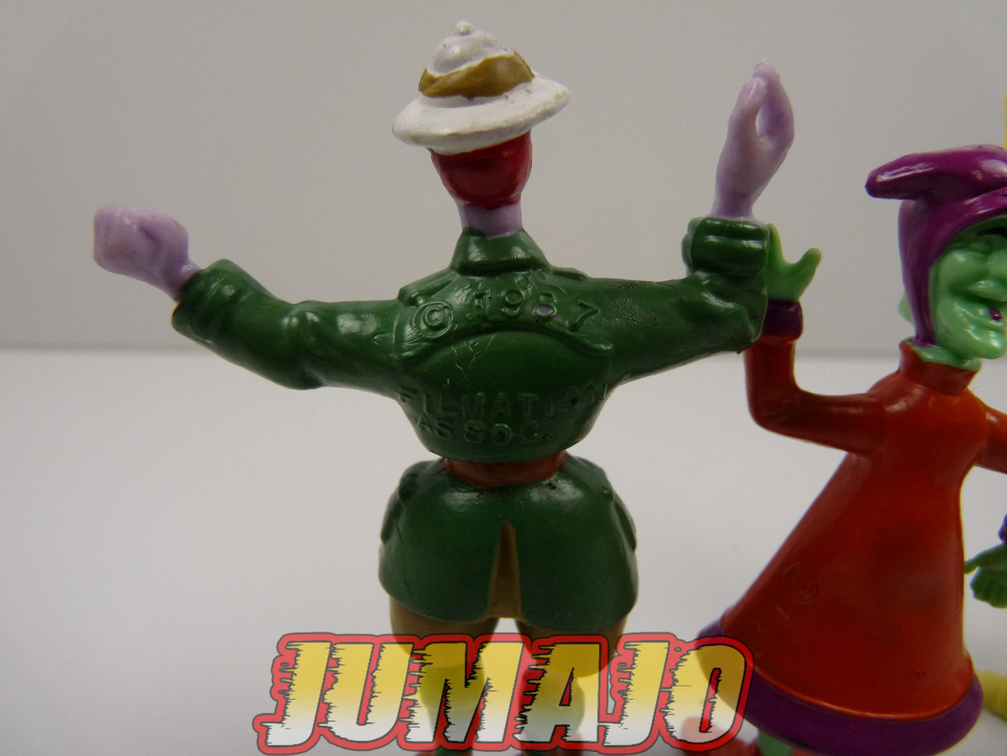 FIG55 lot 4 figurines PVC Hanna Barbera YOLANDA : Ghost Busters SOS Fantôme