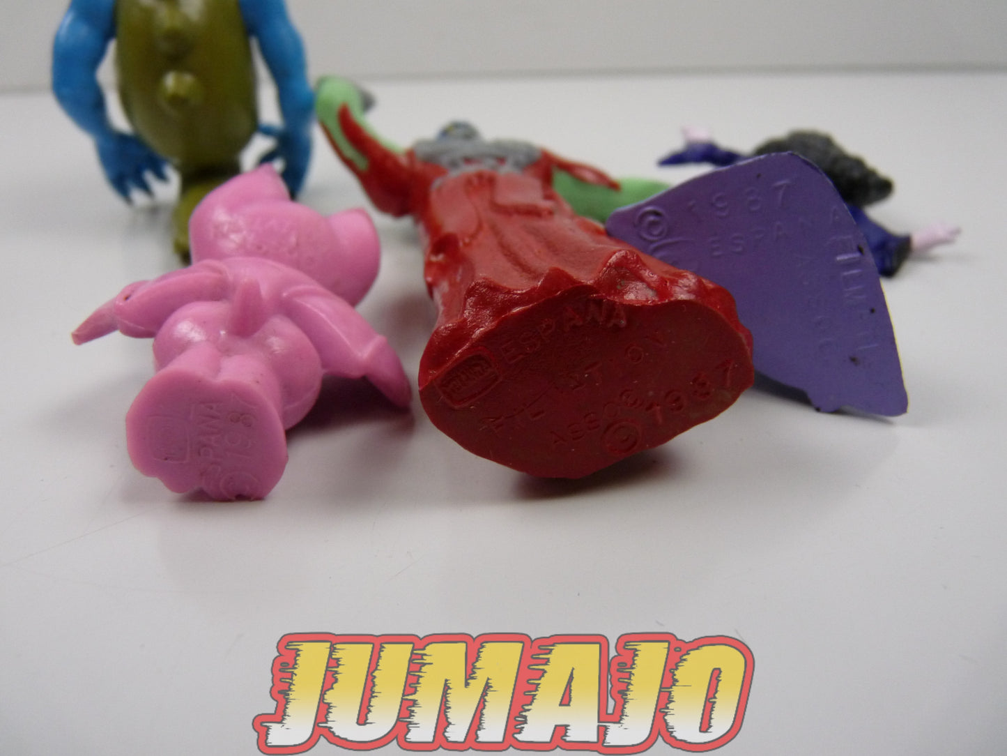 FIG58 lot 5 figurines PVC Hanna Barbera YOLANDA : Ghost Busters SOS Fantôme