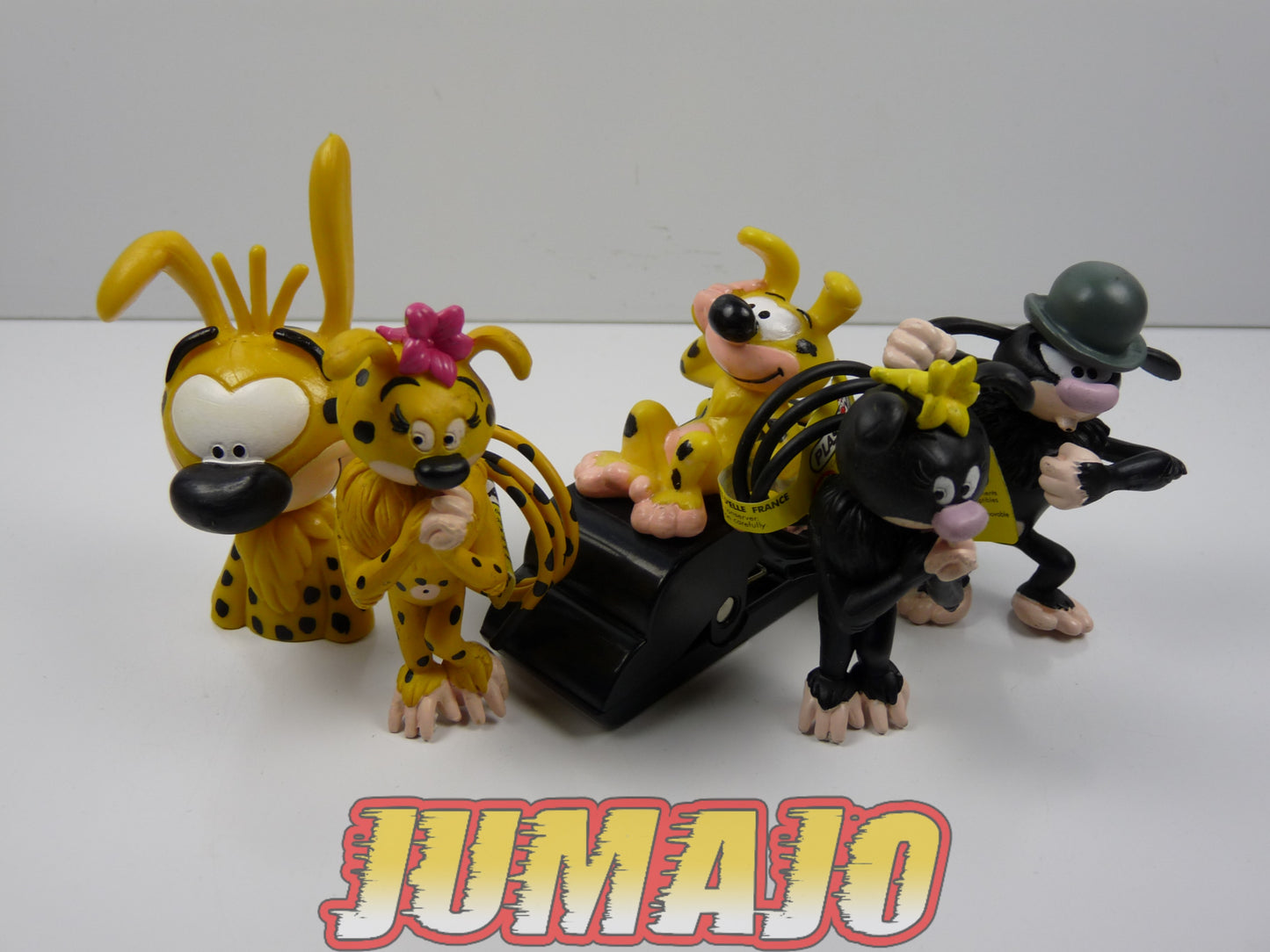 FIG92 lot 5 figurines PVC Plastoy Applause : Marsupilami Buste