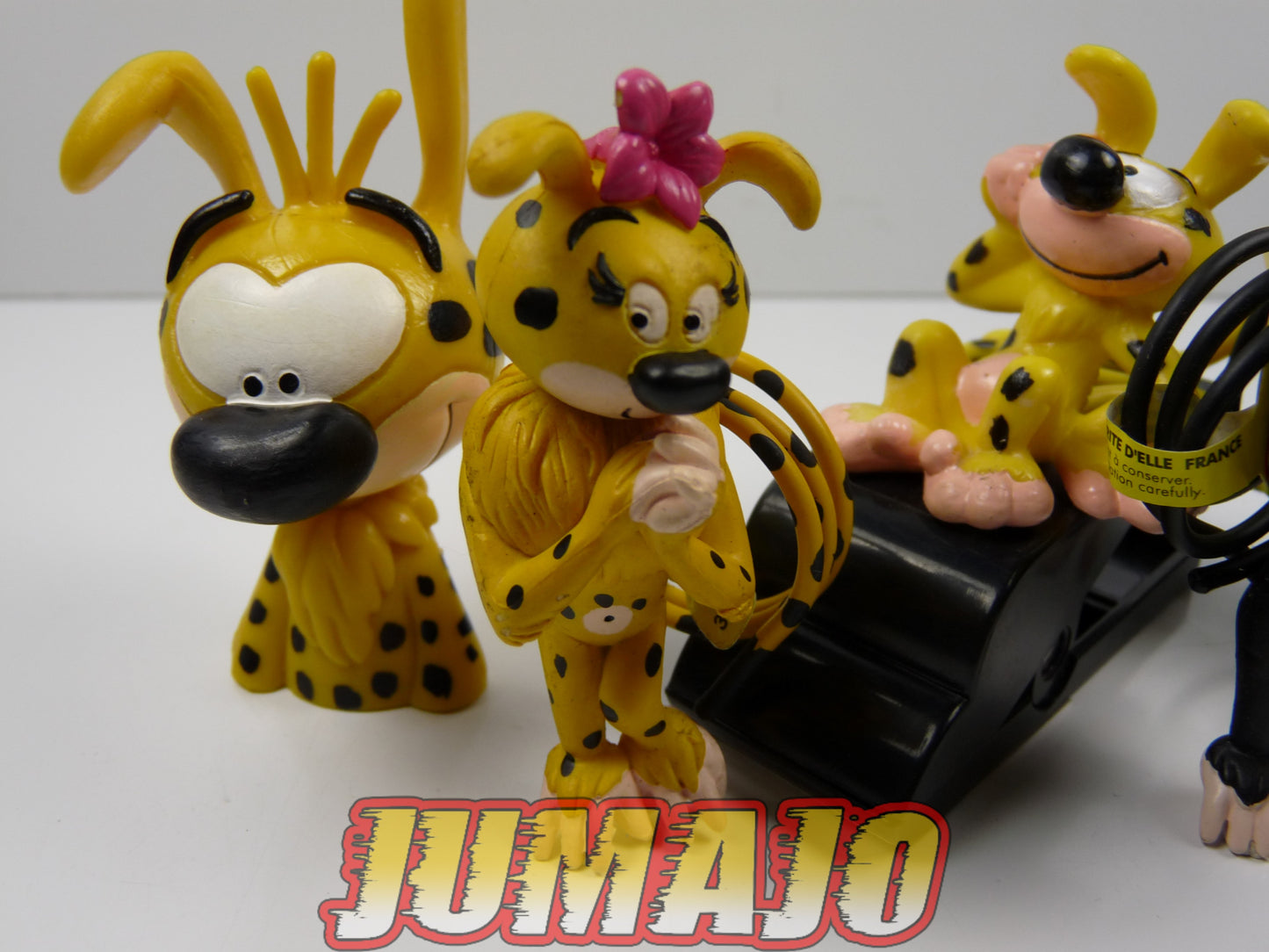 FIG92 lot 5 figurines PVC Plastoy Applause : Marsupilami Buste