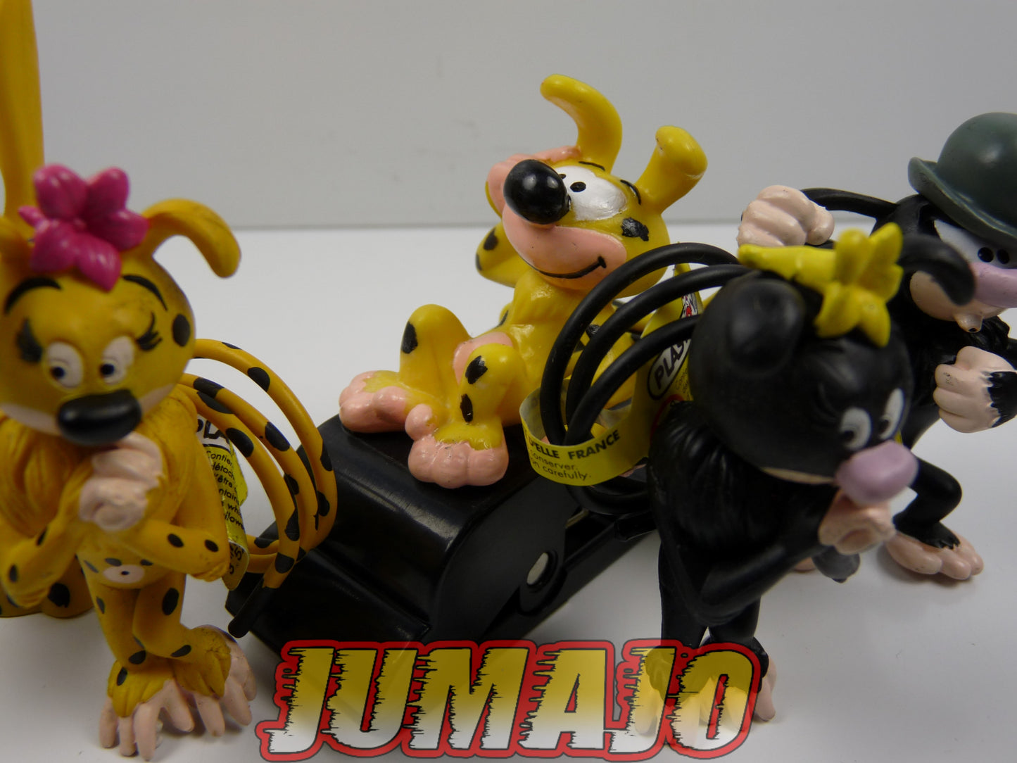 FIG92 lot 5 figurines PVC Plastoy Applause : Marsupilami Buste