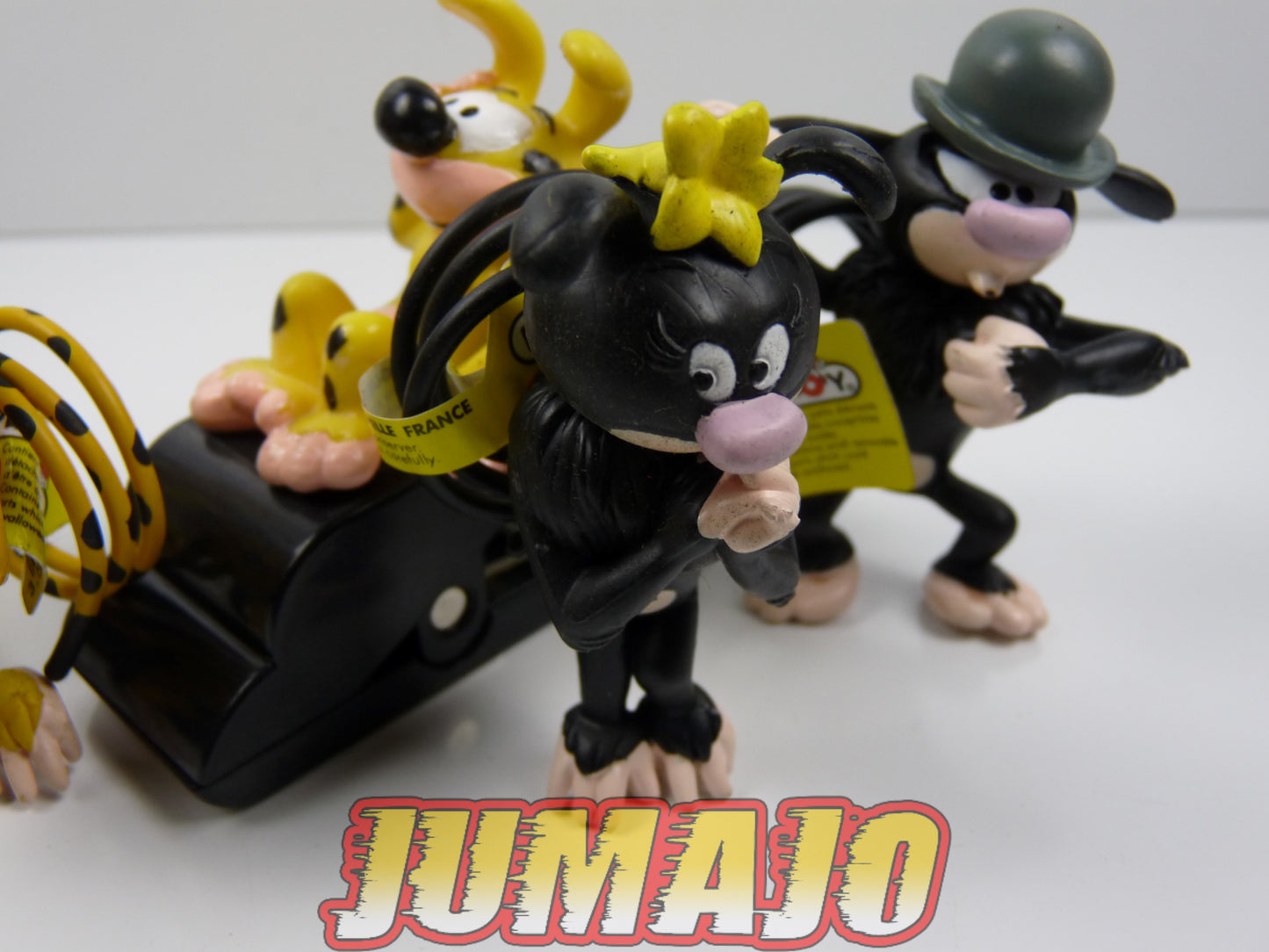 FIG92 lot 5 figurines PVC Plastoy Applause : Marsupilami Buste