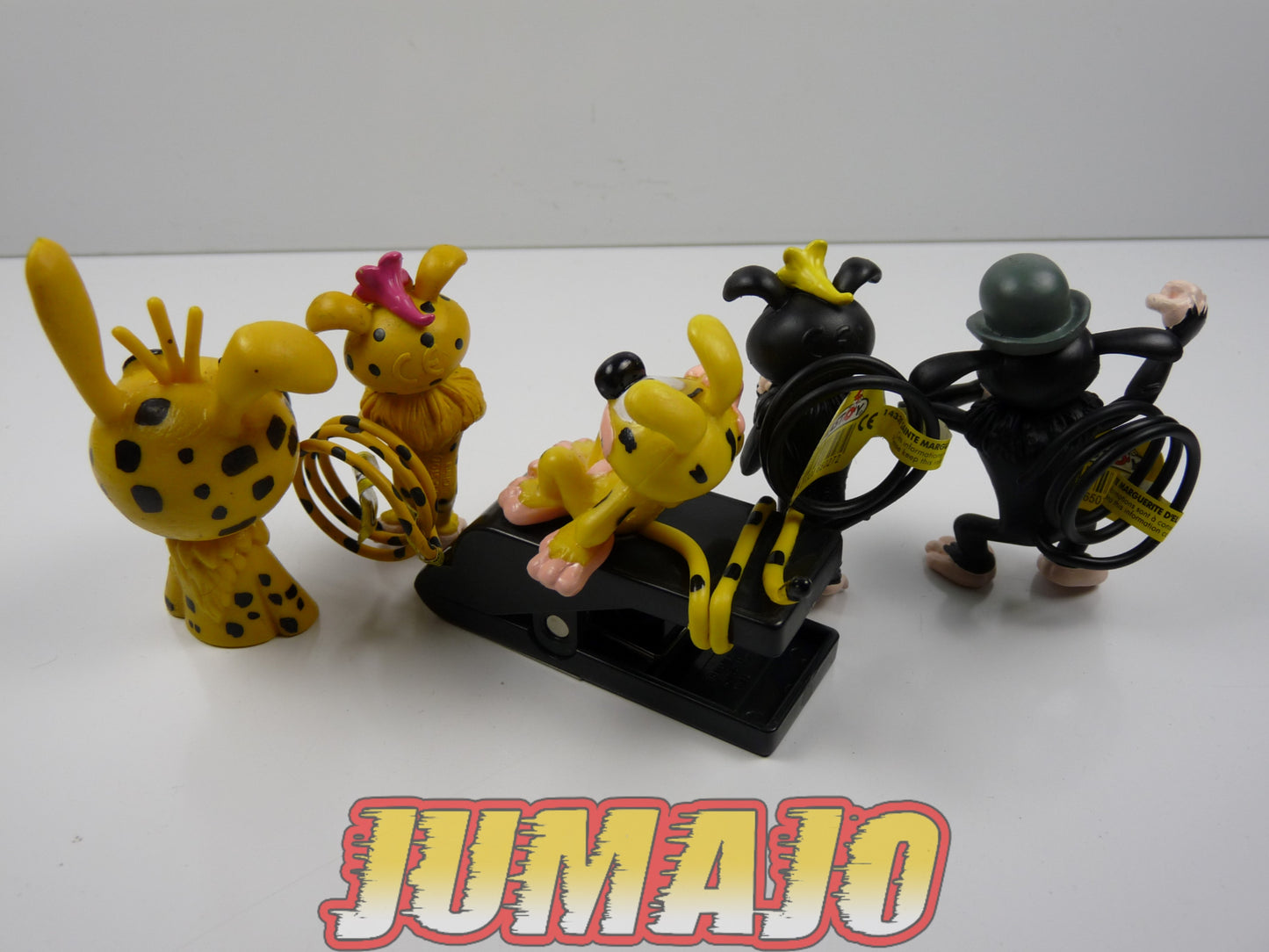 FIG92 lot 5 figurines PVC Plastoy Applause : Marsupilami Buste