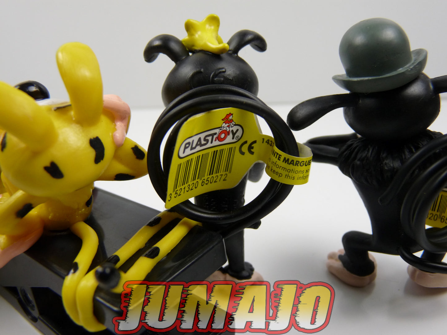 FIG92 lot 5 figurines PVC Plastoy Applause : Marsupilami Buste