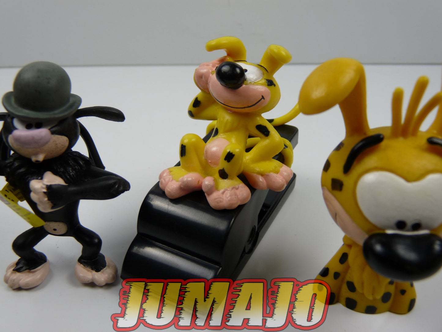 FIG96 lot 3 figurines PVC Plastoy Applause : Marsupilami Buste