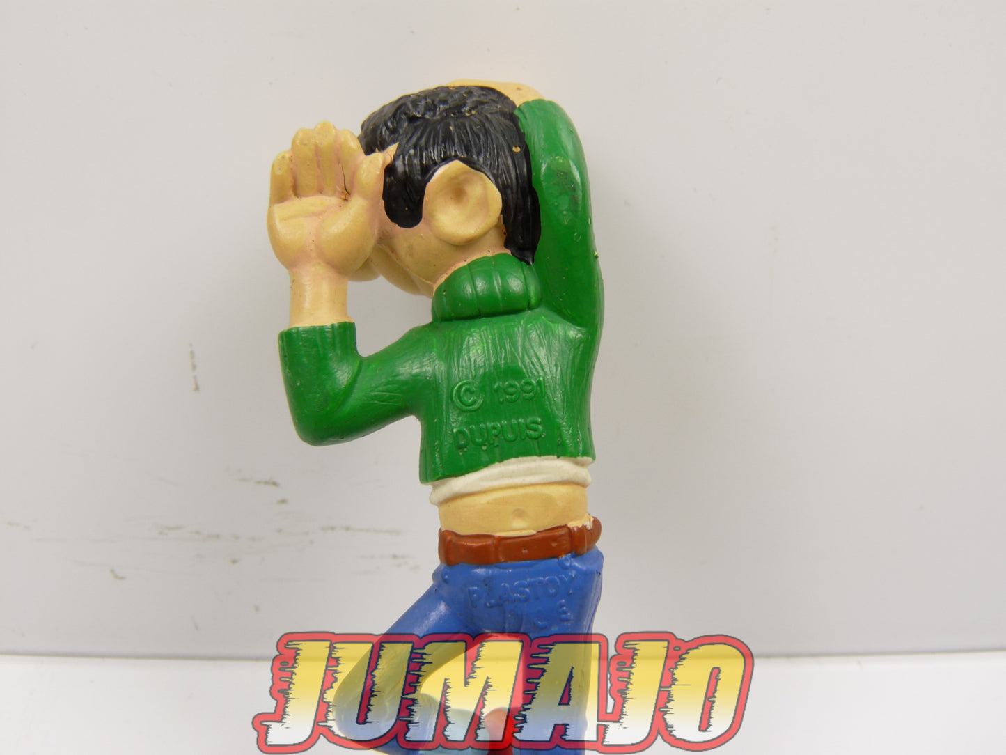 FIG14 lot 2 figurines PVC PLASTOY : Gaston LAGAFFE BD 8cm