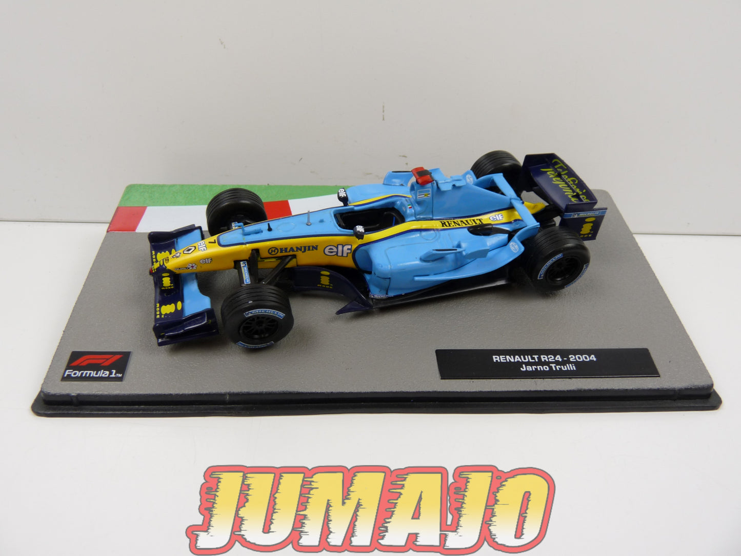 FOR33 eaglemoss 1/43 F1 RENAULT R24 Jarno Trulli 2004