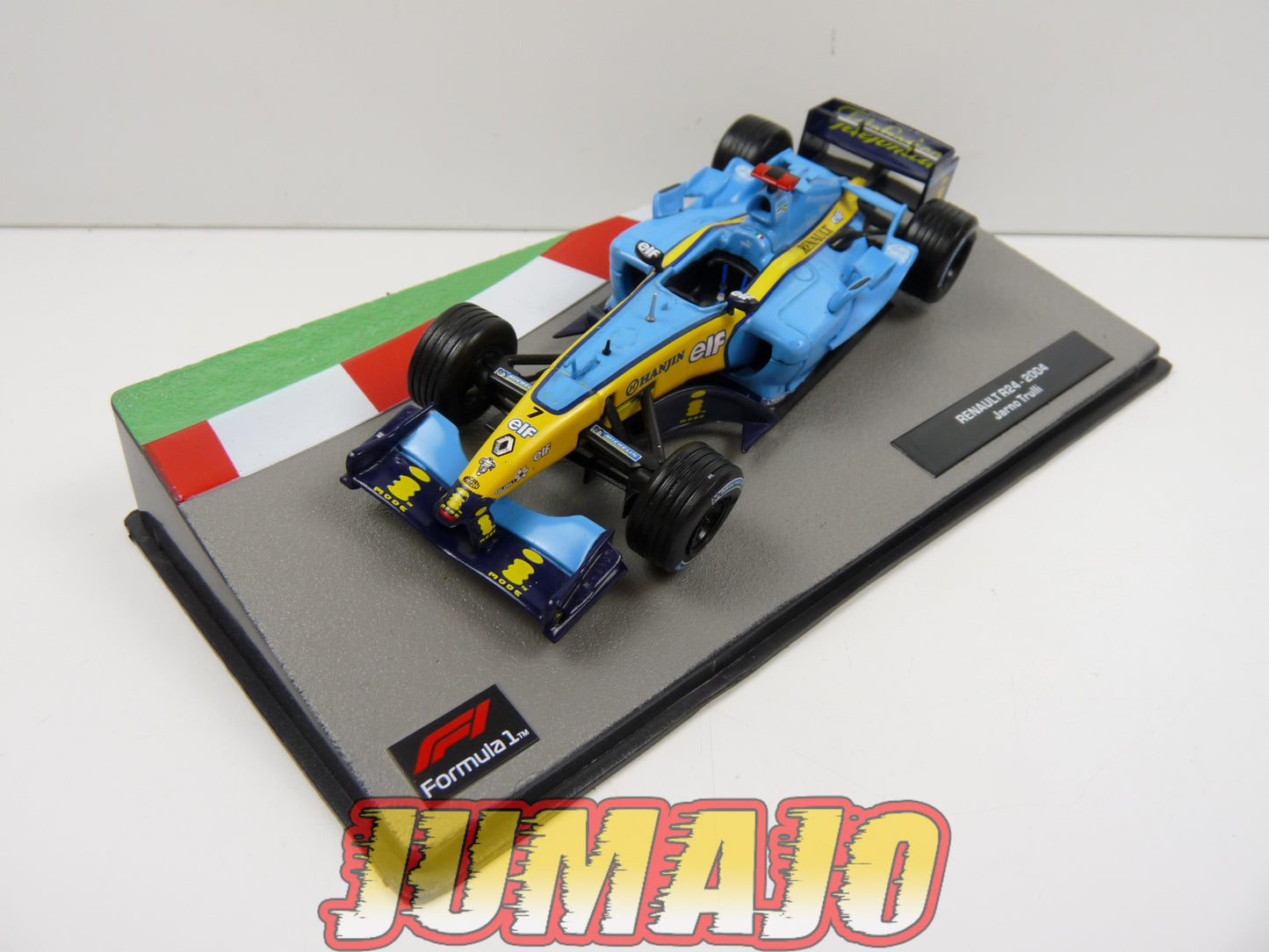 FOR33 eaglemoss 1/43 F1 RENAULT R24 Jarno Trulli 2004