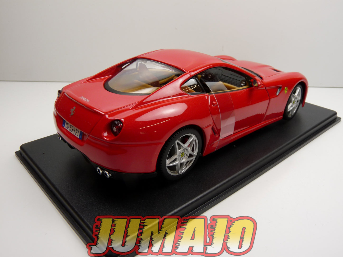 FVQ23 Voiture 1/24 BURAGO HACHETTE FERRARI GT : 599 GTB Fiorano 2006
