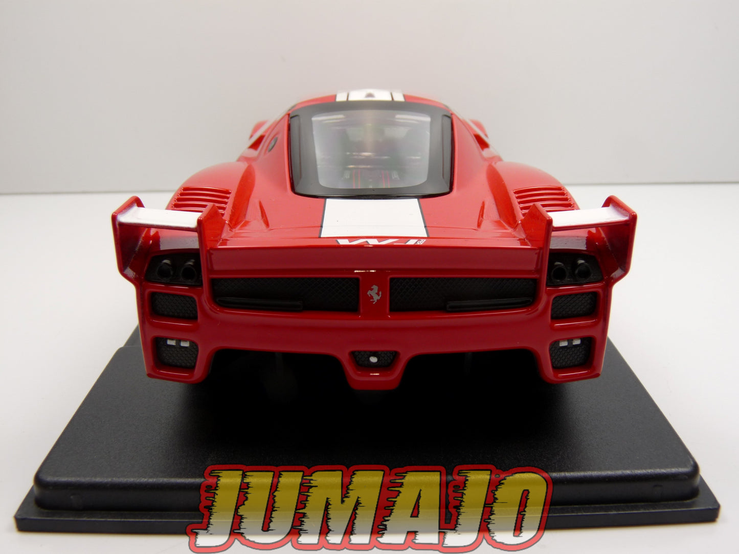 FVQ51 Voiture 1/24 BURAGO HACHETTE FERRARI GT : FXX 2005 Rouge et Blanche