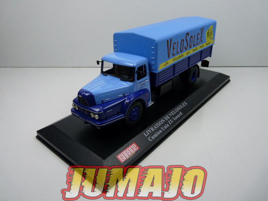GM31 Camion 1/43 IXO HACHETTE Garage moderne : UNIC ZU Izoard Livraison velosolex