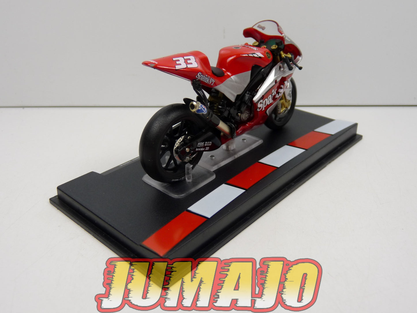 GP11 Moto GP 1/24 IXO : Yamaha YZR-M1 Marco Melandri 2004 #33
