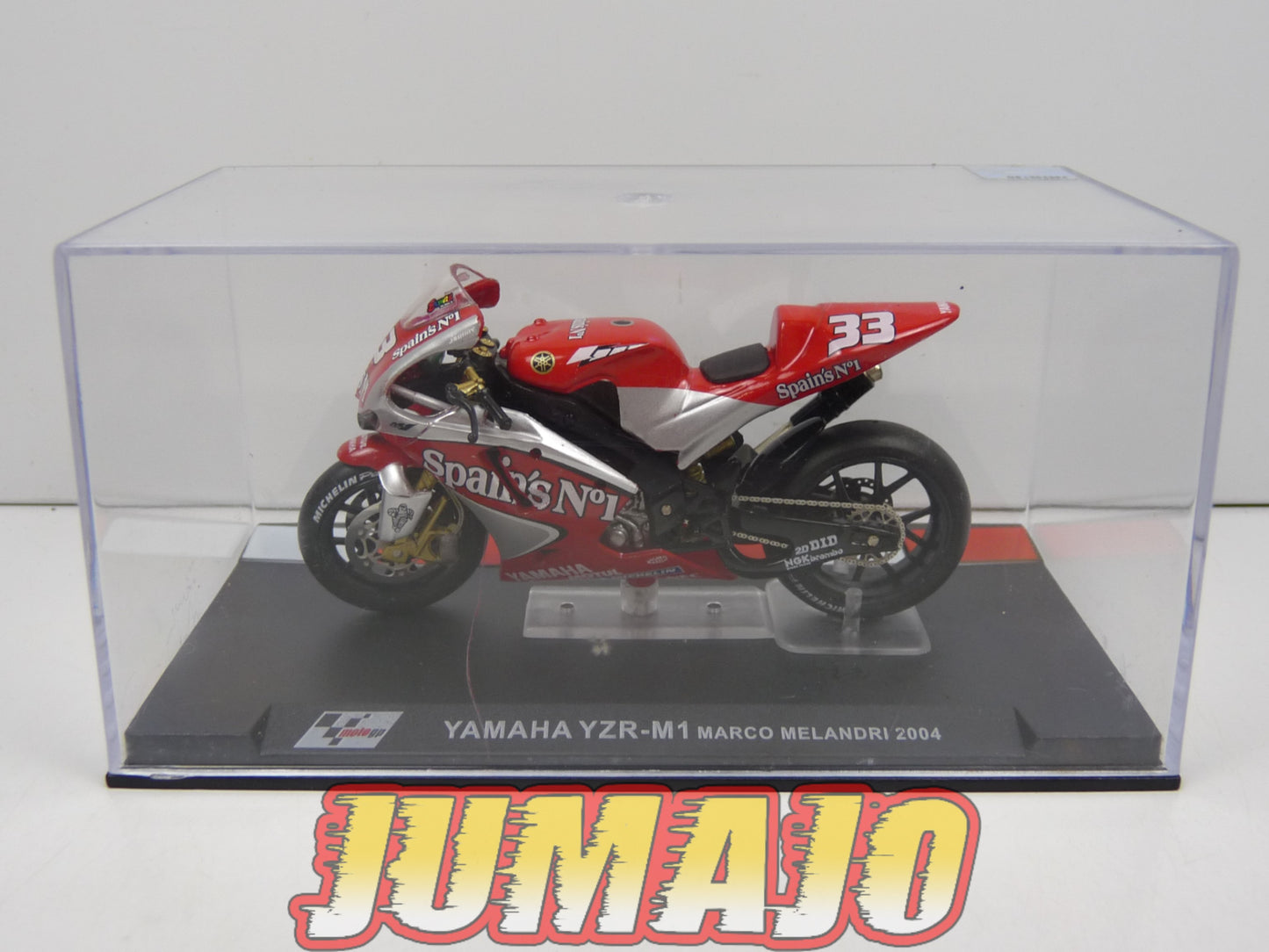 GP11 Moto GP 1/24 IXO : Yamaha YZR-M1 Marco Melandri 2004 #33