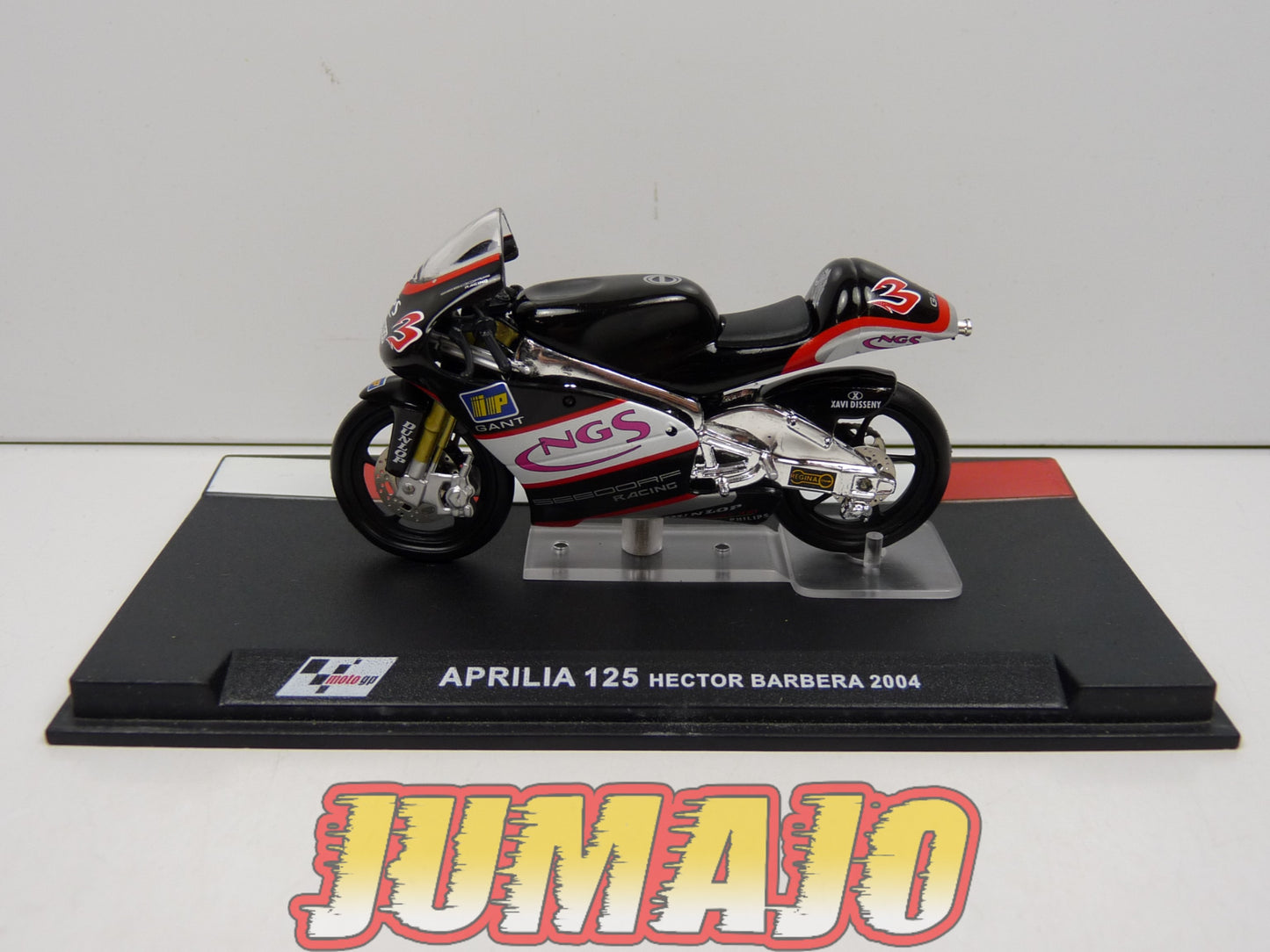 GP12 Moto GP 1/24 IXO : Aprilia 125 Hector Barbera 2004 #3