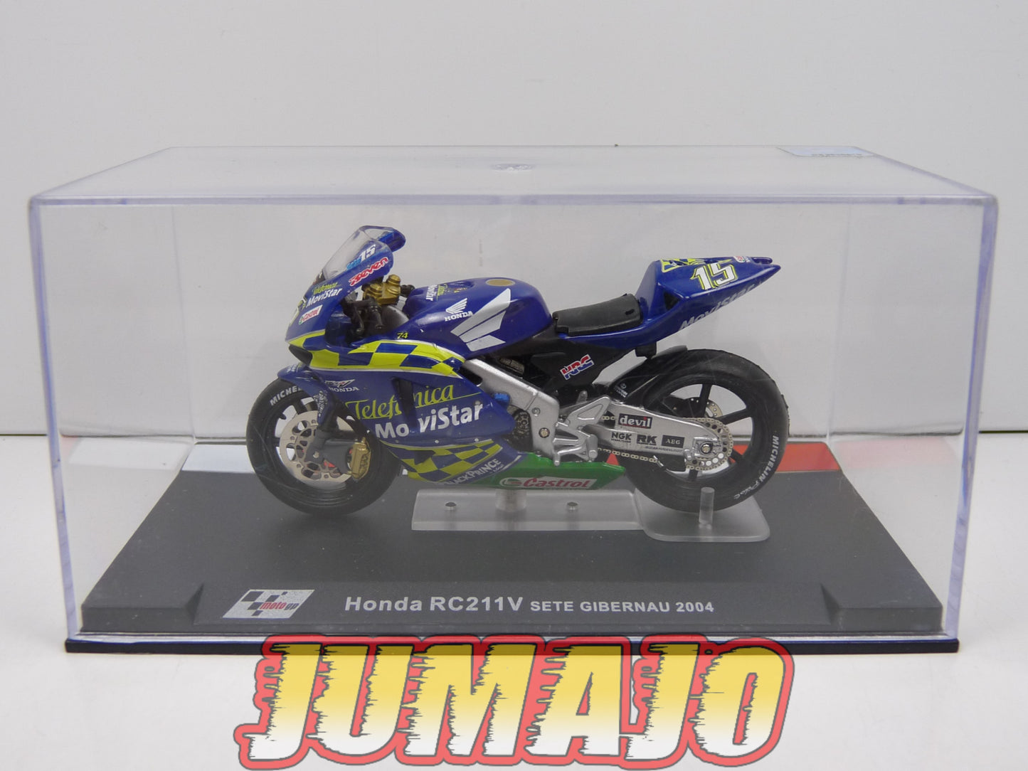 GP16 Moto GP 1/24 IXO : Honda RC211V Sete Gibernau 2004 #15