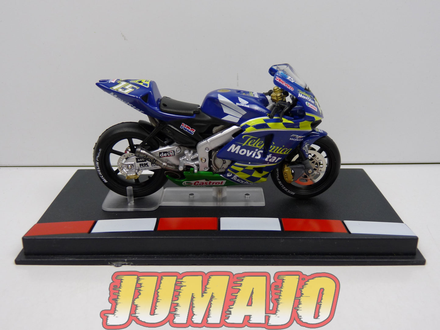 GP16 Moto GP 1/24 IXO : Honda RC211V Sete Gibernau 2004 #15