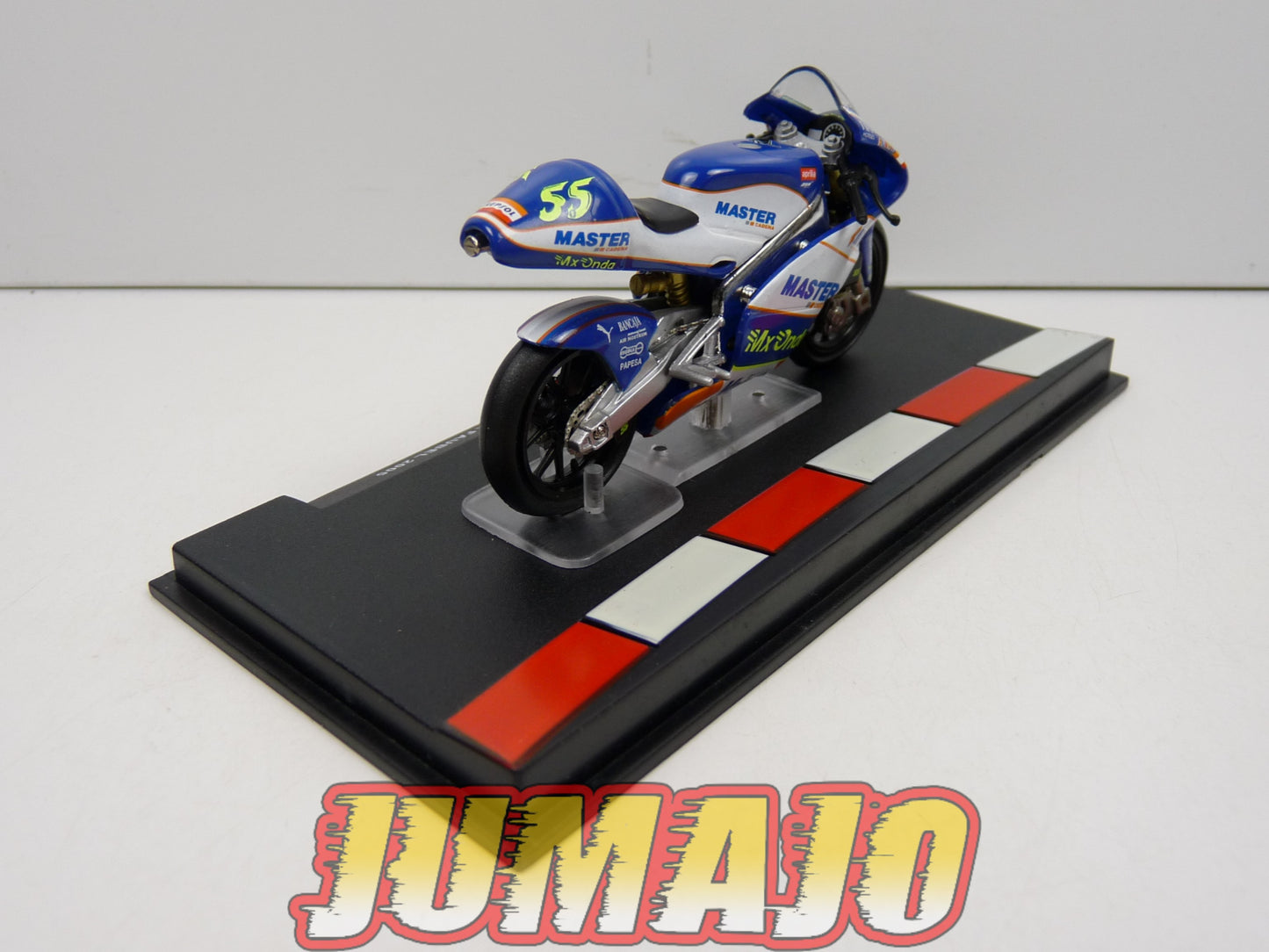 GP17 Moto GP 1/24 IXO : Aprilia RSW125 Hector Faubel 2005 #55