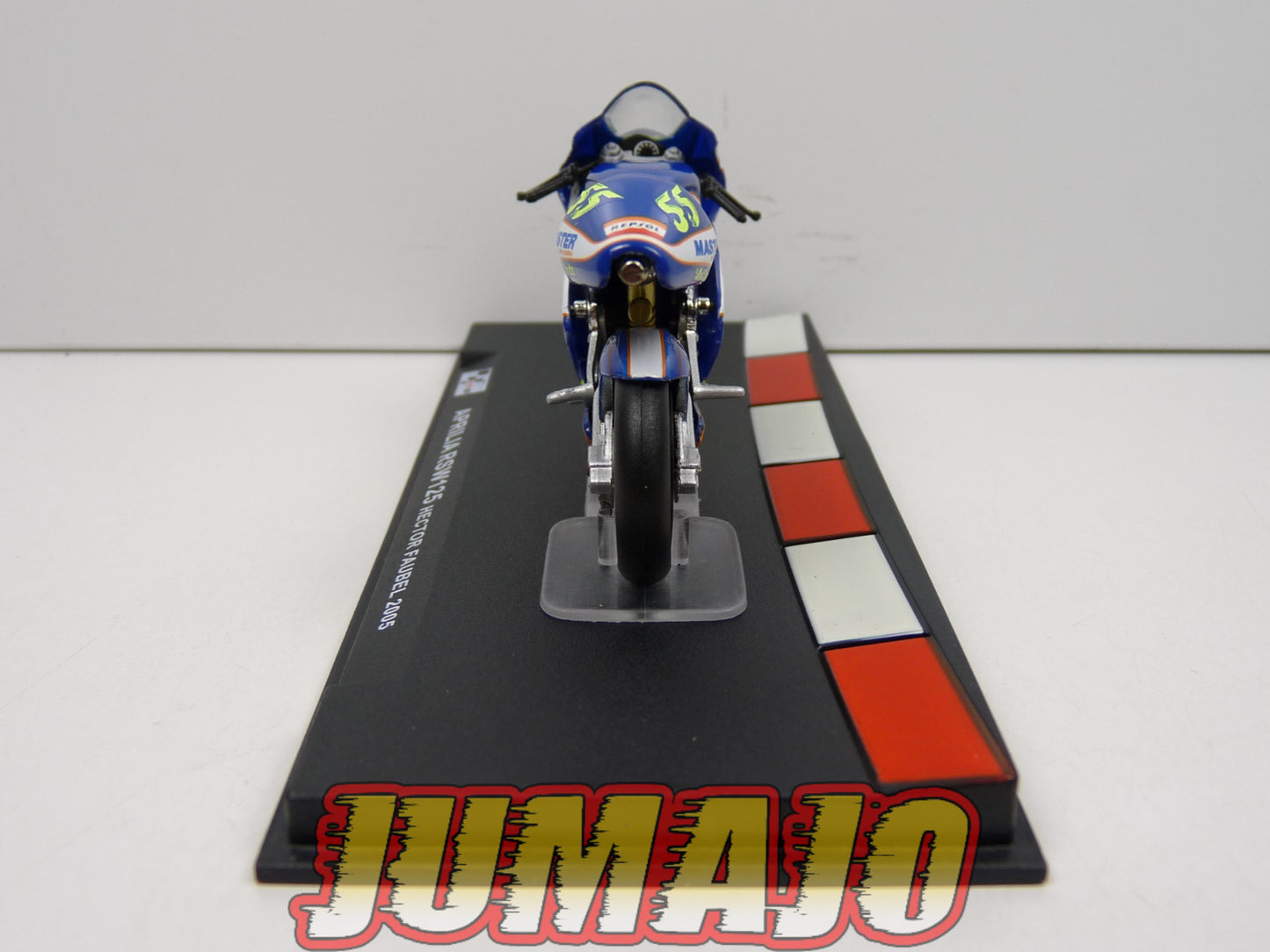 GP17 Moto GP 1/24 IXO : Aprilia RSW125 Hector Faubel 2005 #55