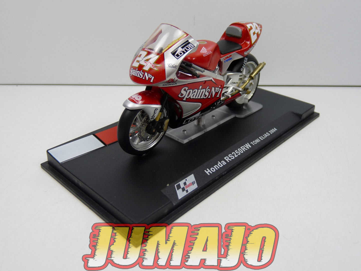 GP1 Moto GP 1/24 IXO : Honda RS250RW Toni Elias 2004 #24