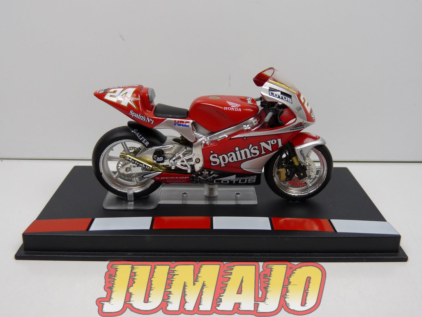 GP1 Moto GP 1/24 IXO : Honda RS250RW Toni Elias 2004 #24