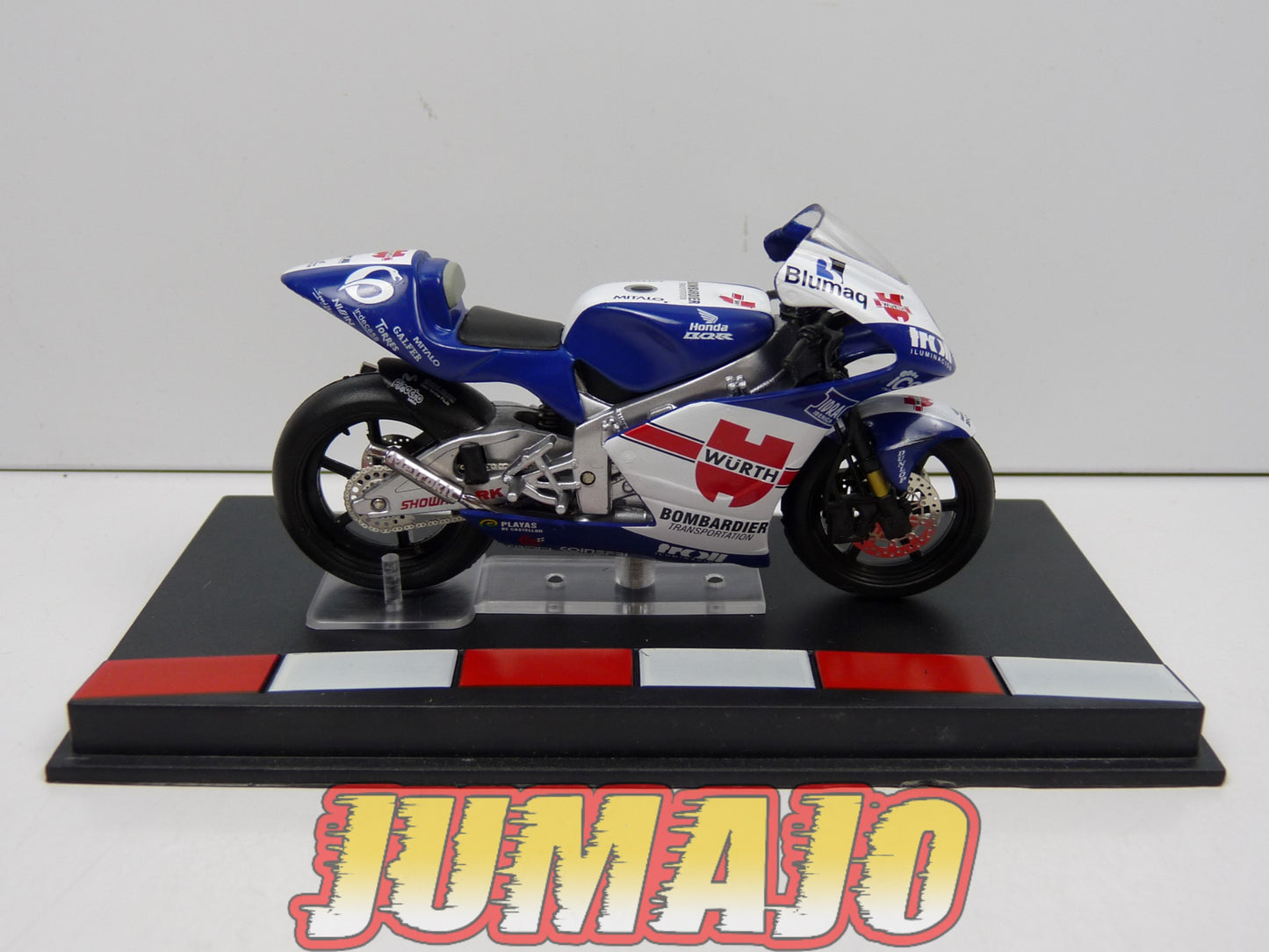 GP21 Moto GP 1/24 IXO : Honda RS250RW Alex Debon 2005 #6