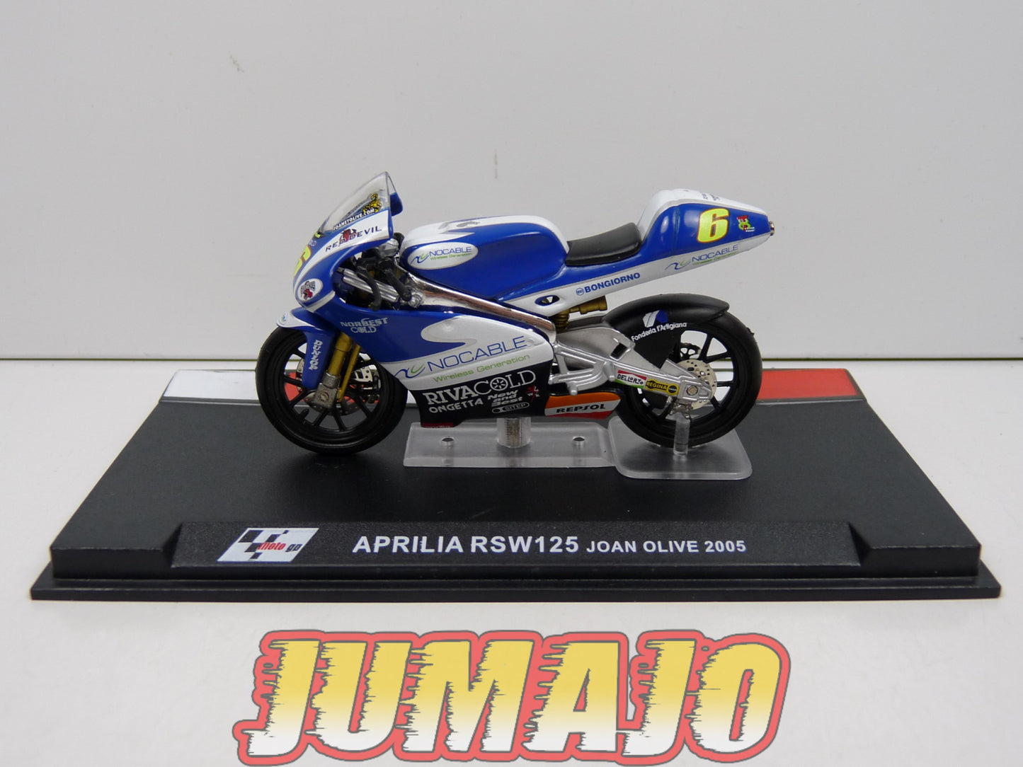GP22 Moto GP 1/24 IXO : Aprilia RSW125 Joan Olive 2005 #6