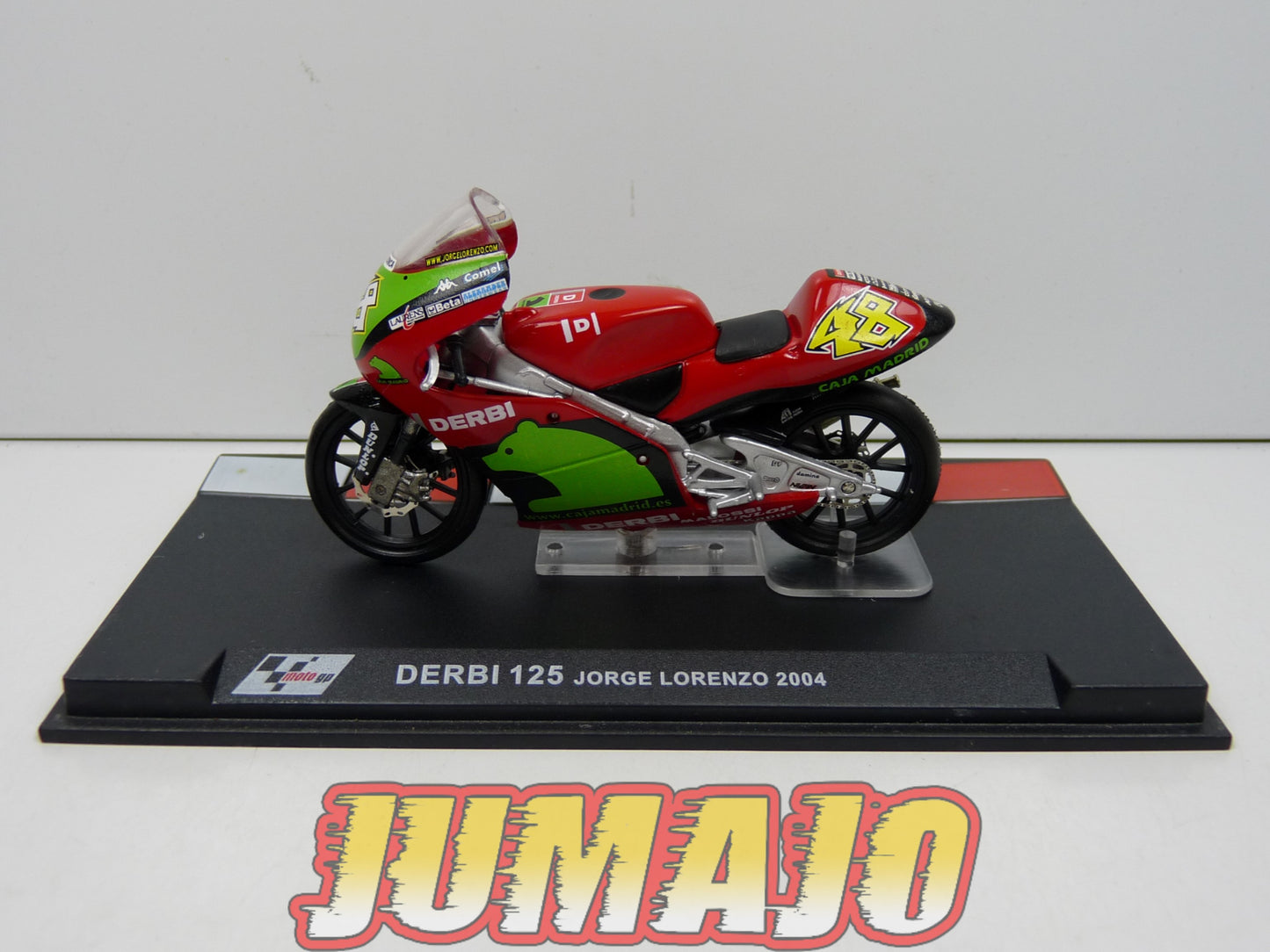 GP2 Moto GP 1/24 IXO : Derbi 125 Jorge Lorenzo 2004 #48